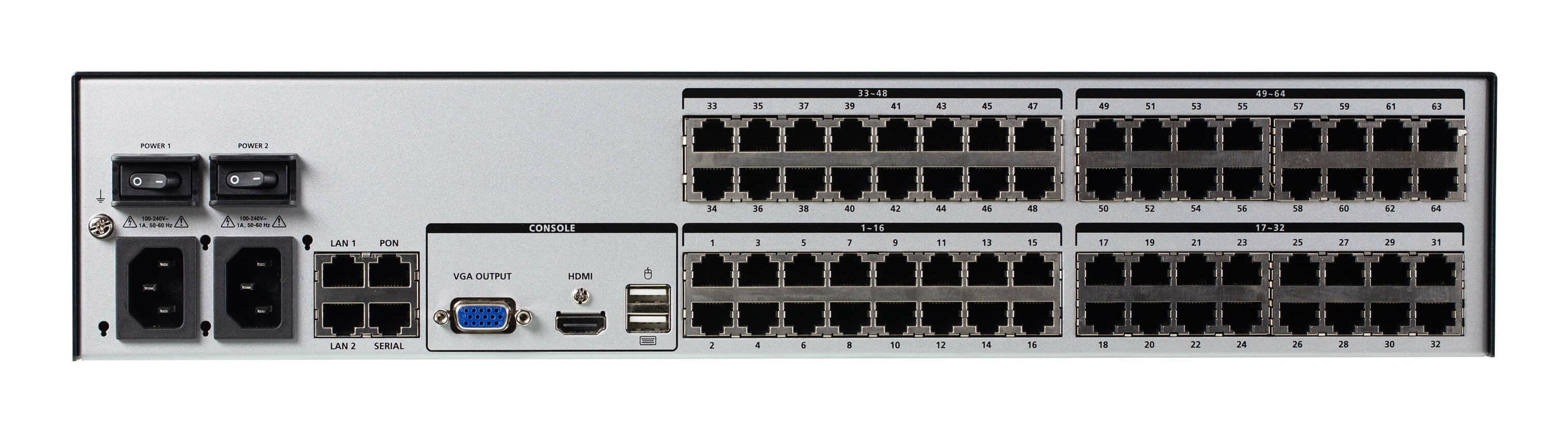 ATEN PREMIUM KN8064vB KVM IP ALTUSEN 64 PORTS 9 Utilisateurs