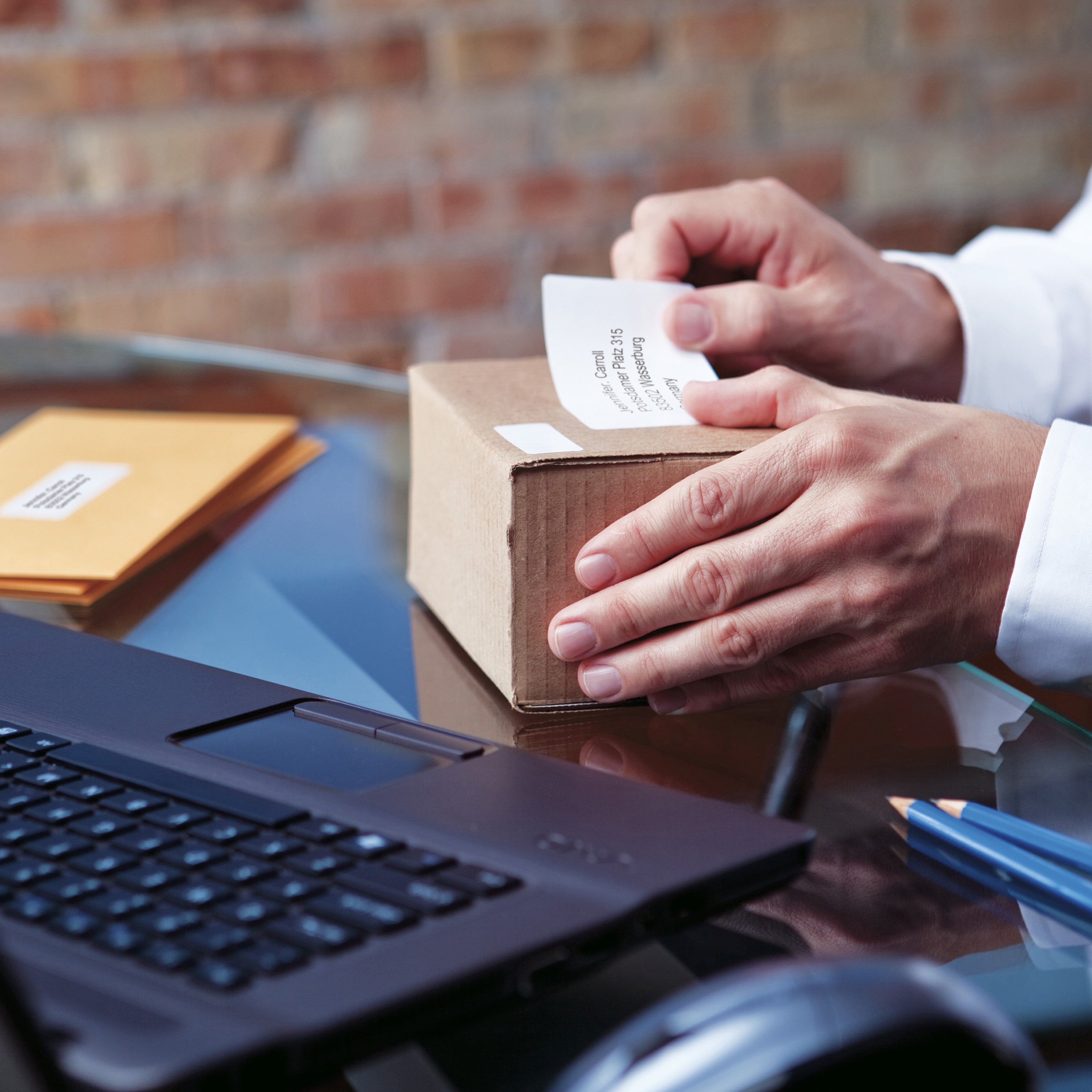 DYMO Etiquette pour LabelWriter 54mm x 101mm,1320 étiquettes