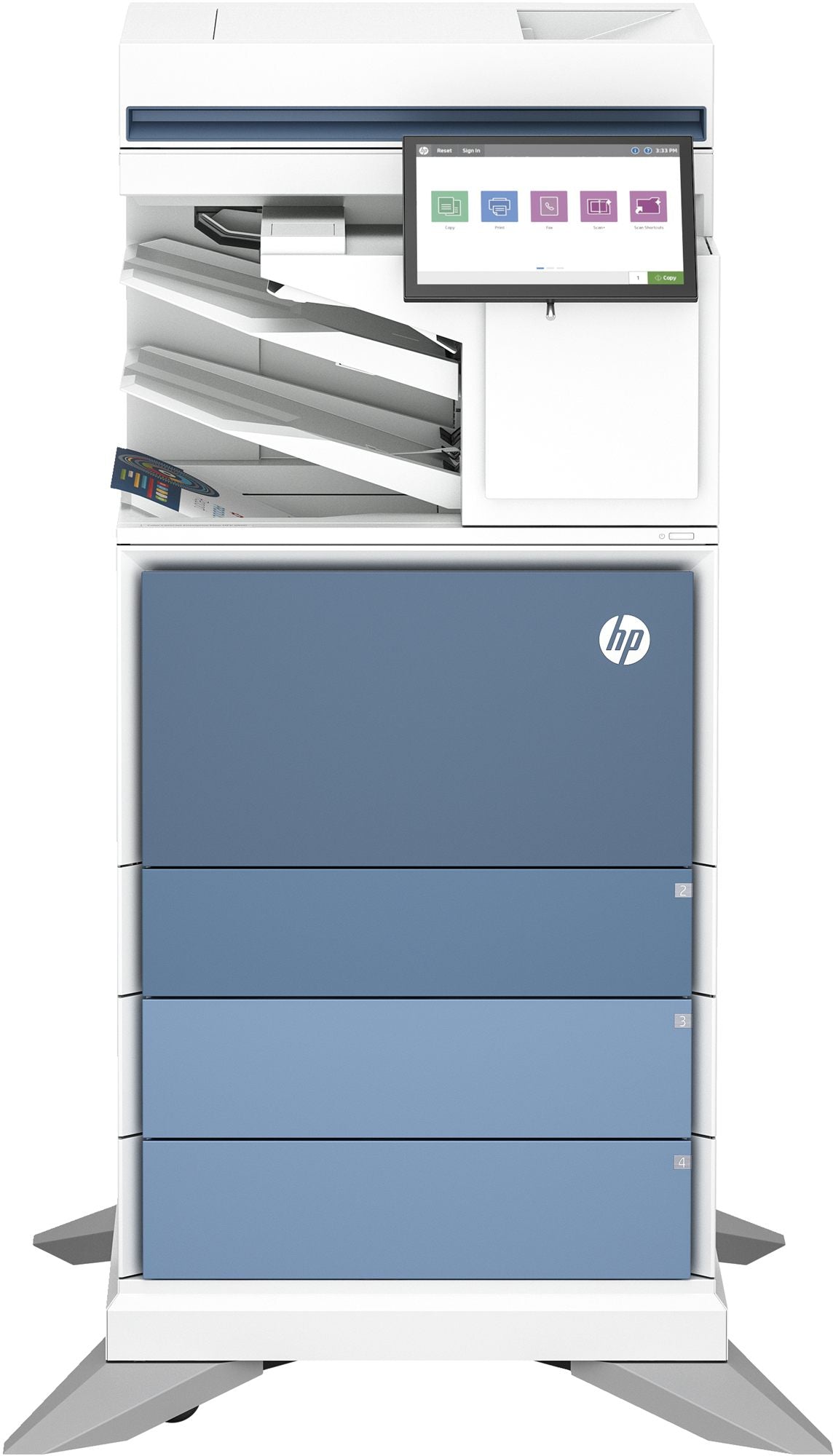 HP LaserJet Enterprise Flow MFP 6800zfsw MFP colour laser A4 52ppm Copy 52ppm Print 1750sheets LAN