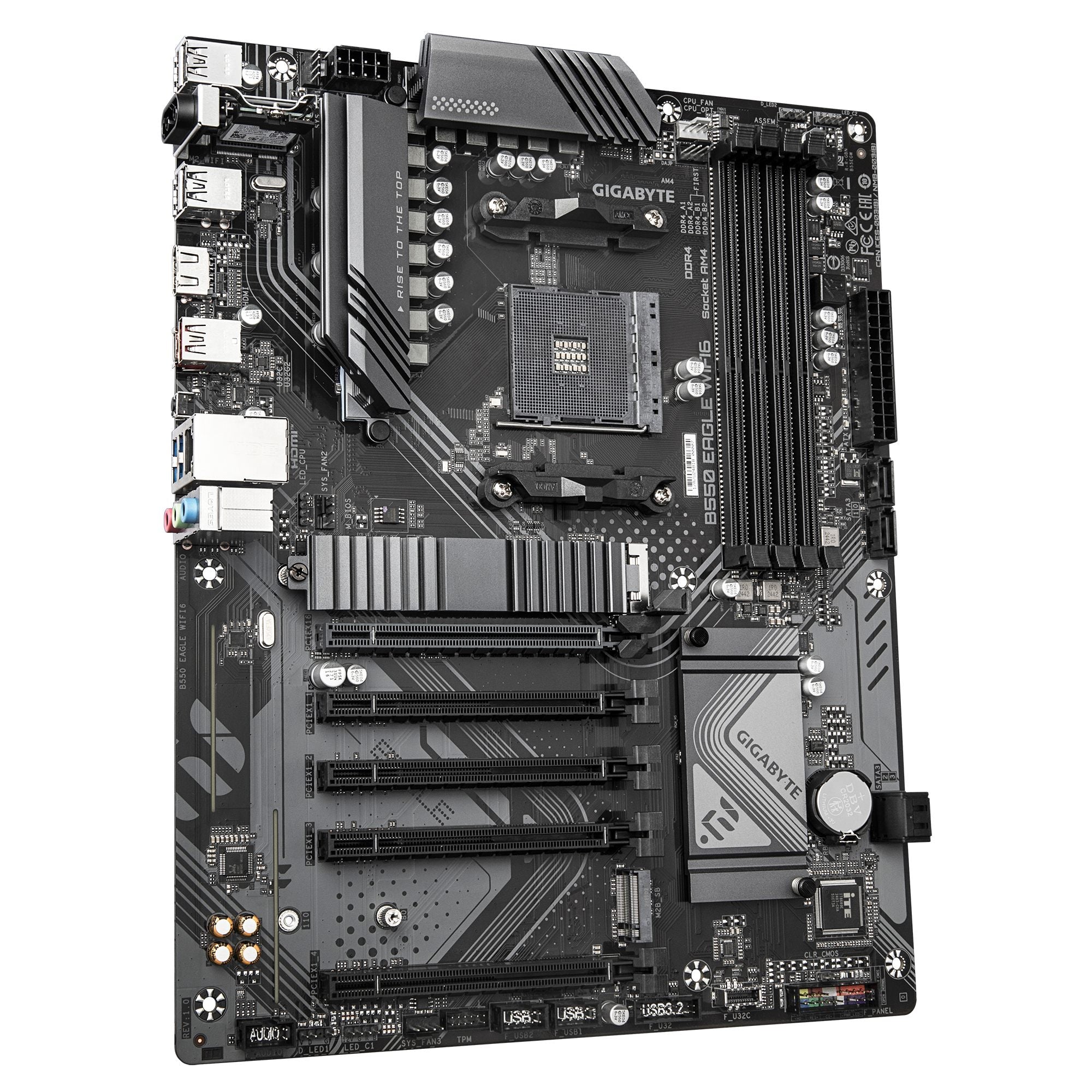 GIGABYTE B550 EAGLE WIFI6 carte mere AMD B550 Emplacement AM4 ATX