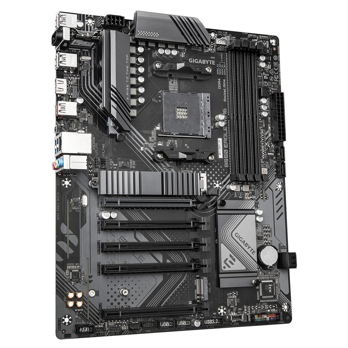 GIGABYTE B550 EAGLE WIFI6 carte mere AMD B550 Emplacement AM4 ATX