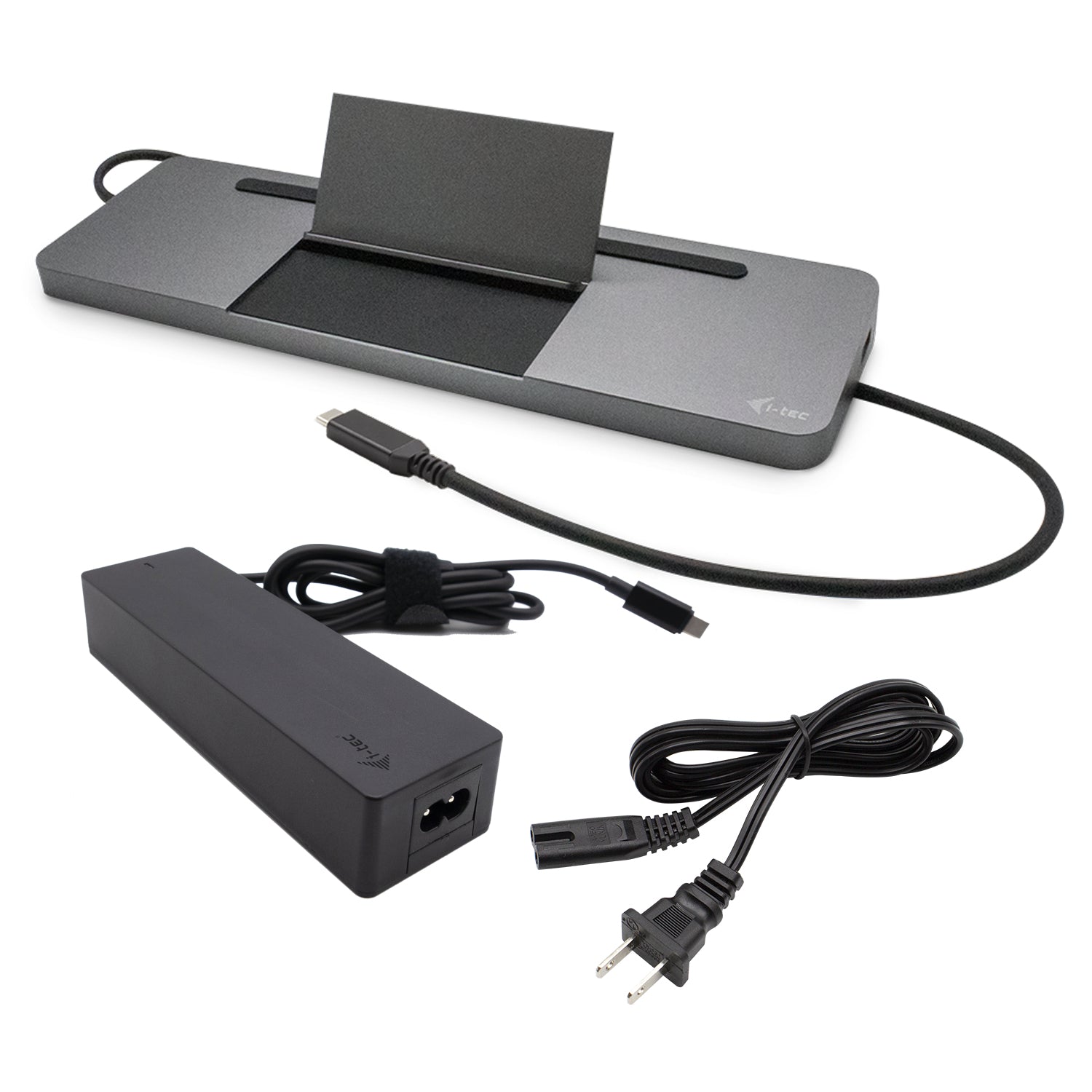 I-TEC USB-C Metal 4K 3xDisplay DS 1xHDMI1xVGA1xDP 1xSD+1xmicroSD CR 1xGLAN 1x3.5mmAudio 2xUSB 3.0 2xUSB 2.0 1xUSB-C PD+ Charger 100W