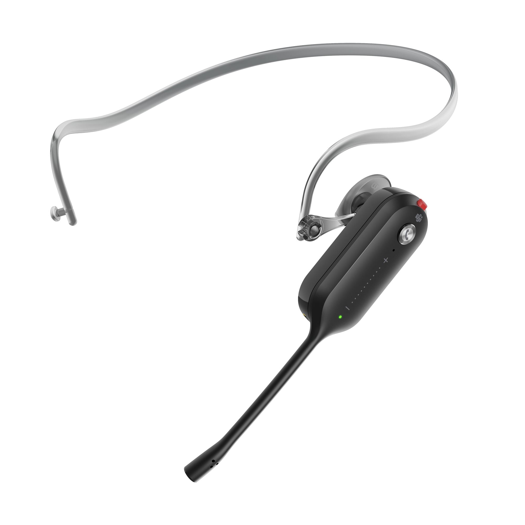 Yealink WH63 E2 Teams Sans fil Crochets auriculaires Bureau/Centre d'appels Noir