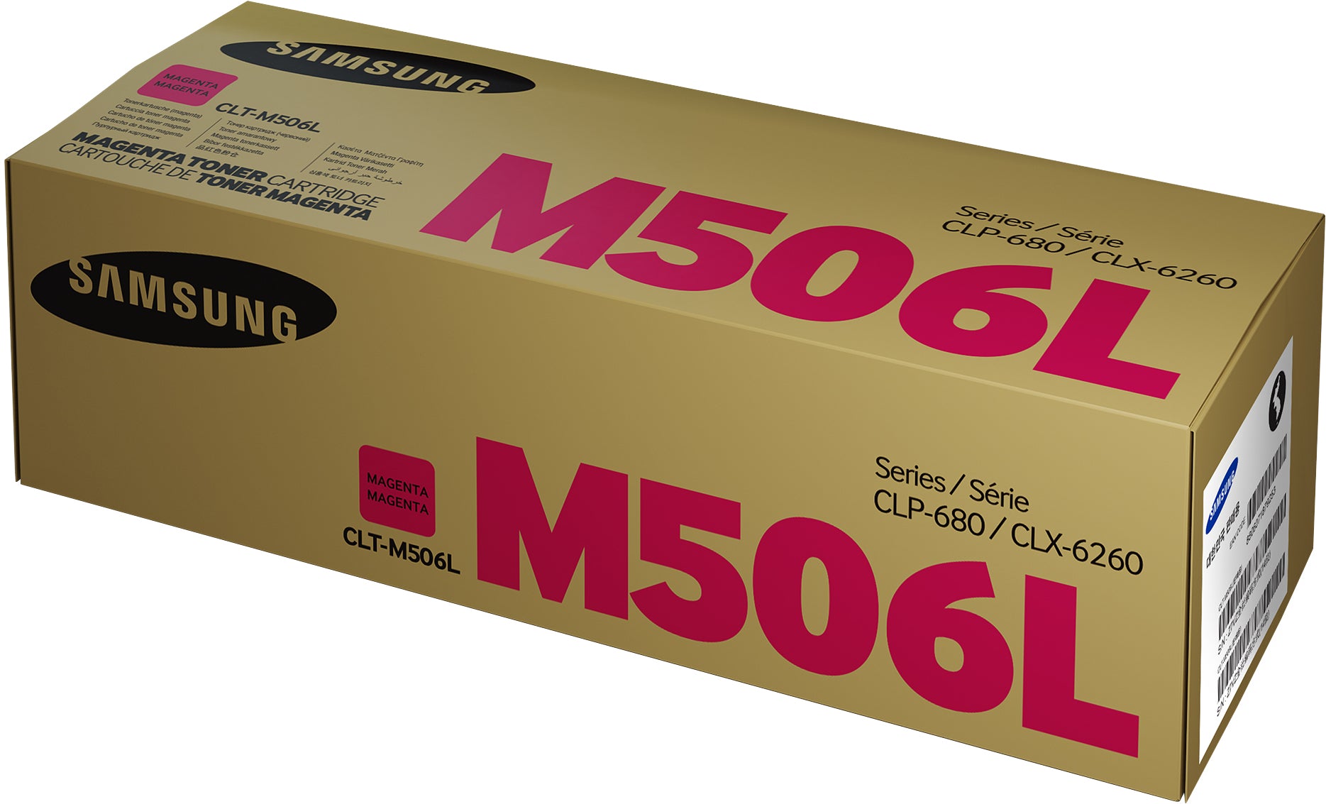 SAMSUNG original Toner cartridge LT-M506L/ELS High Yield Magenta Toner cartridge SU305A