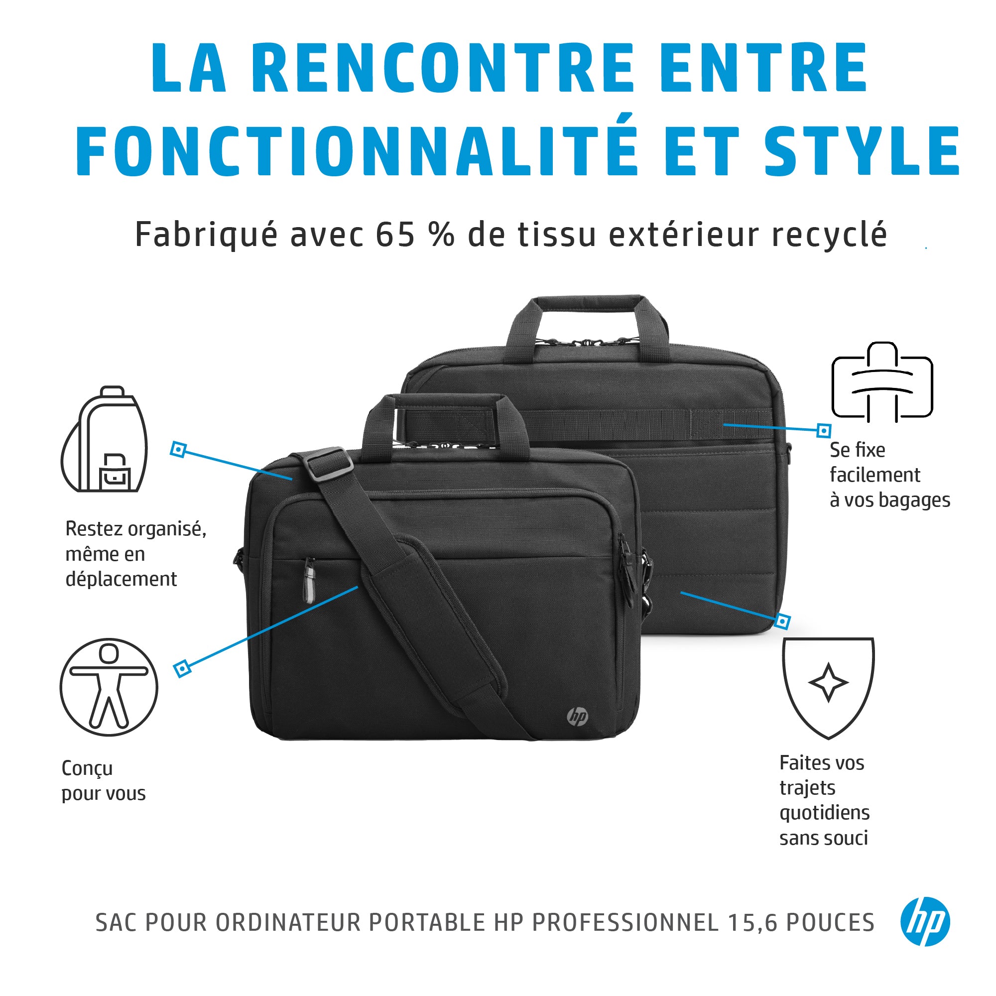 HP Prof 15.6 Laptop Bag