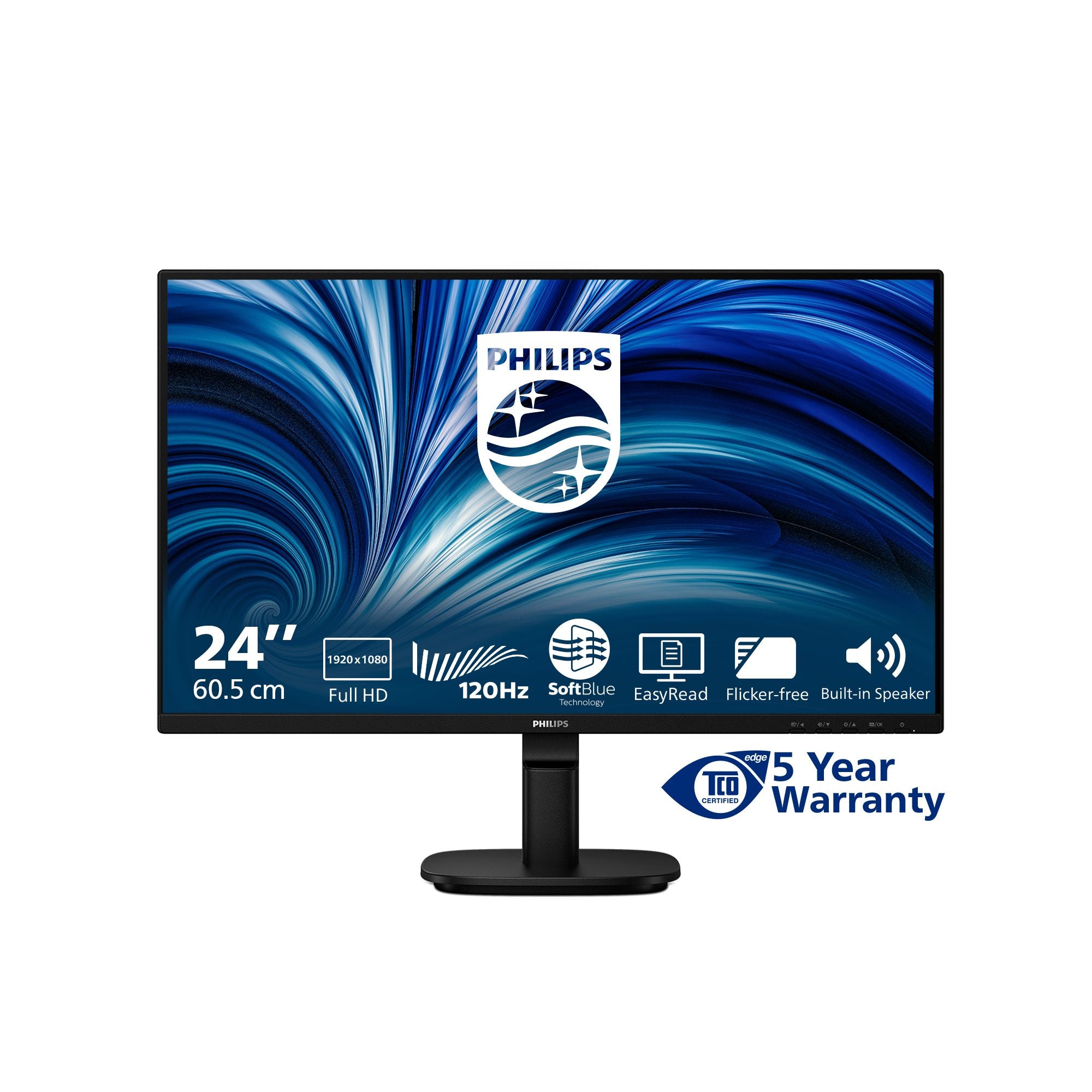 PHILIPS 24B2N2200/00 23.8p FHD 16:9 IPS 120Hz D-SUB HDMI 1.4 DP 1.2