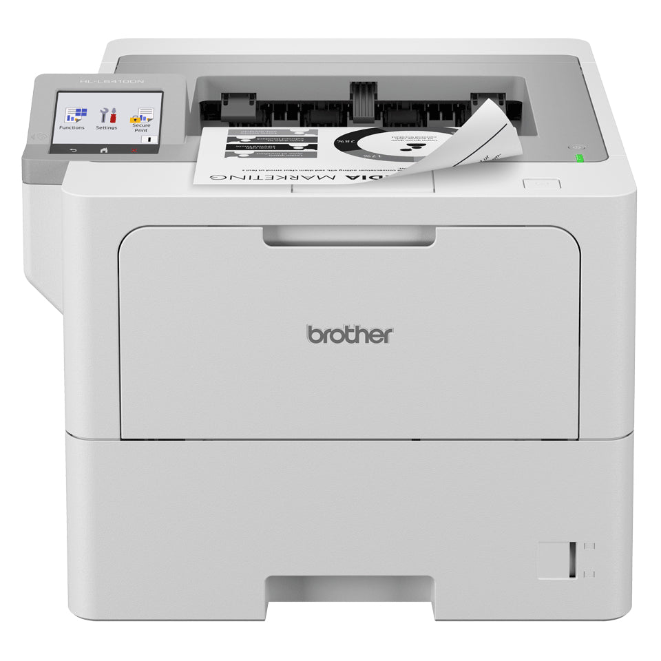 BROTHER HL-L6410DN Printer Mono B/W Duplex laser A4 1200x1200dpi 50ppm capacity 620 sheets USB 2.0 Gigabit LAN NFC USB 2.0 host