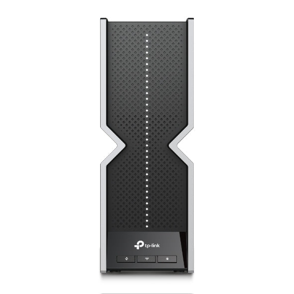TP-LINK BE19000 Tri-Band Wi-Fi 7 Range Extender 1376 Mbps at 2.4GHz + 5760 Mbps at 5GHz + 11520 Mbps at 6GHz Desktop design
