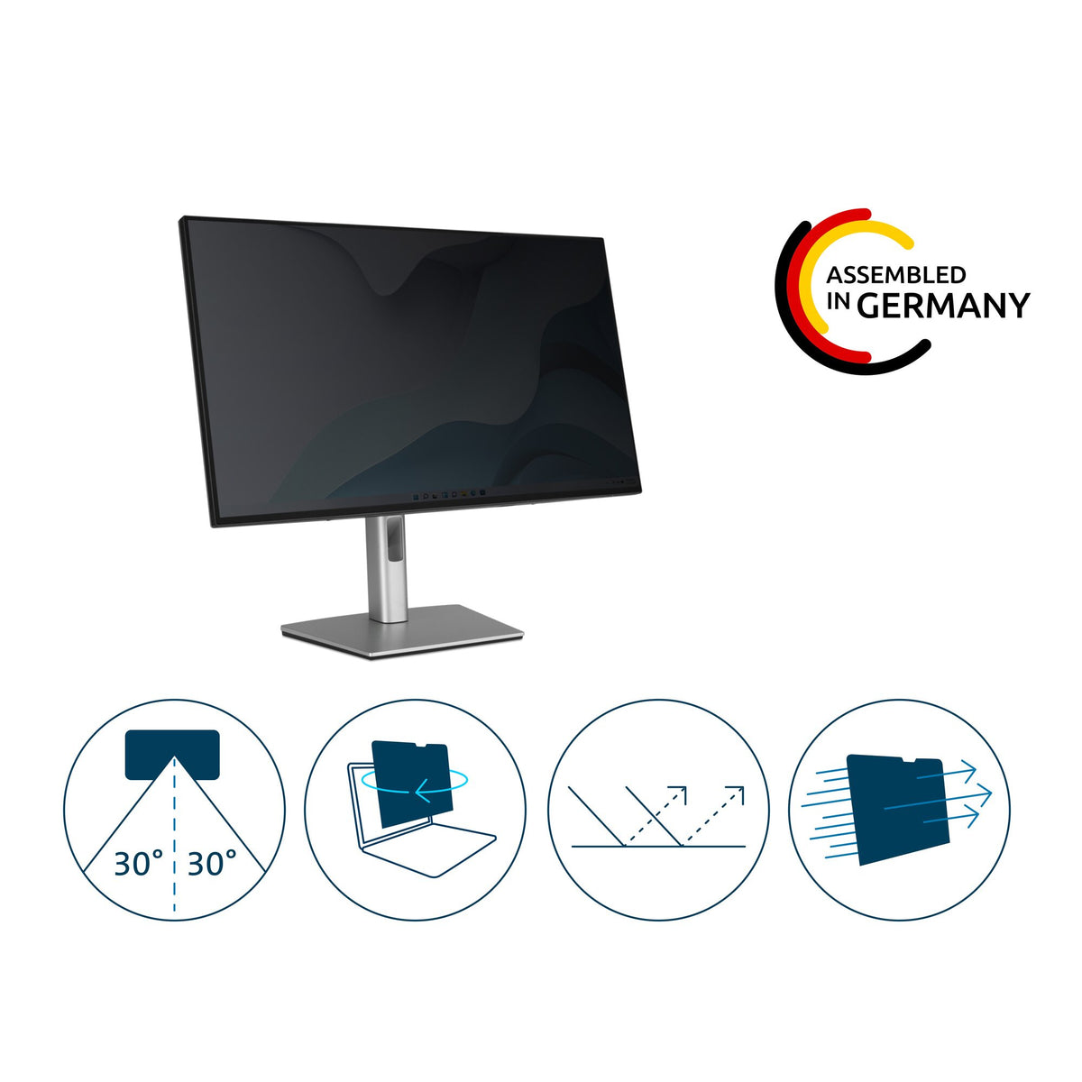 EQ priv Screen Filter for 27'' Monitors