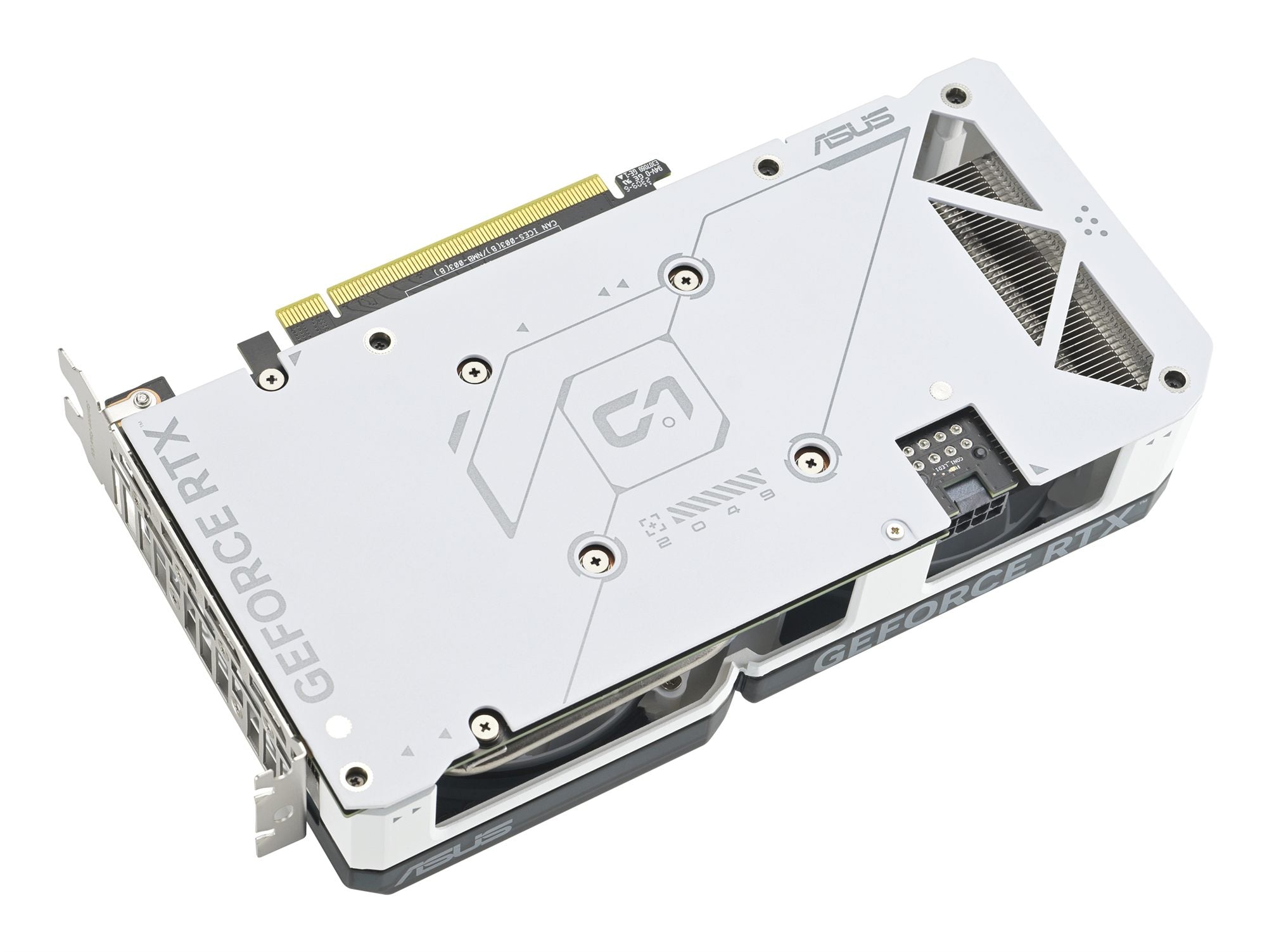ASUS DUAL GeForce RTX 4060 Ti White 8Go GDDR6 1xHDMI 3xDP