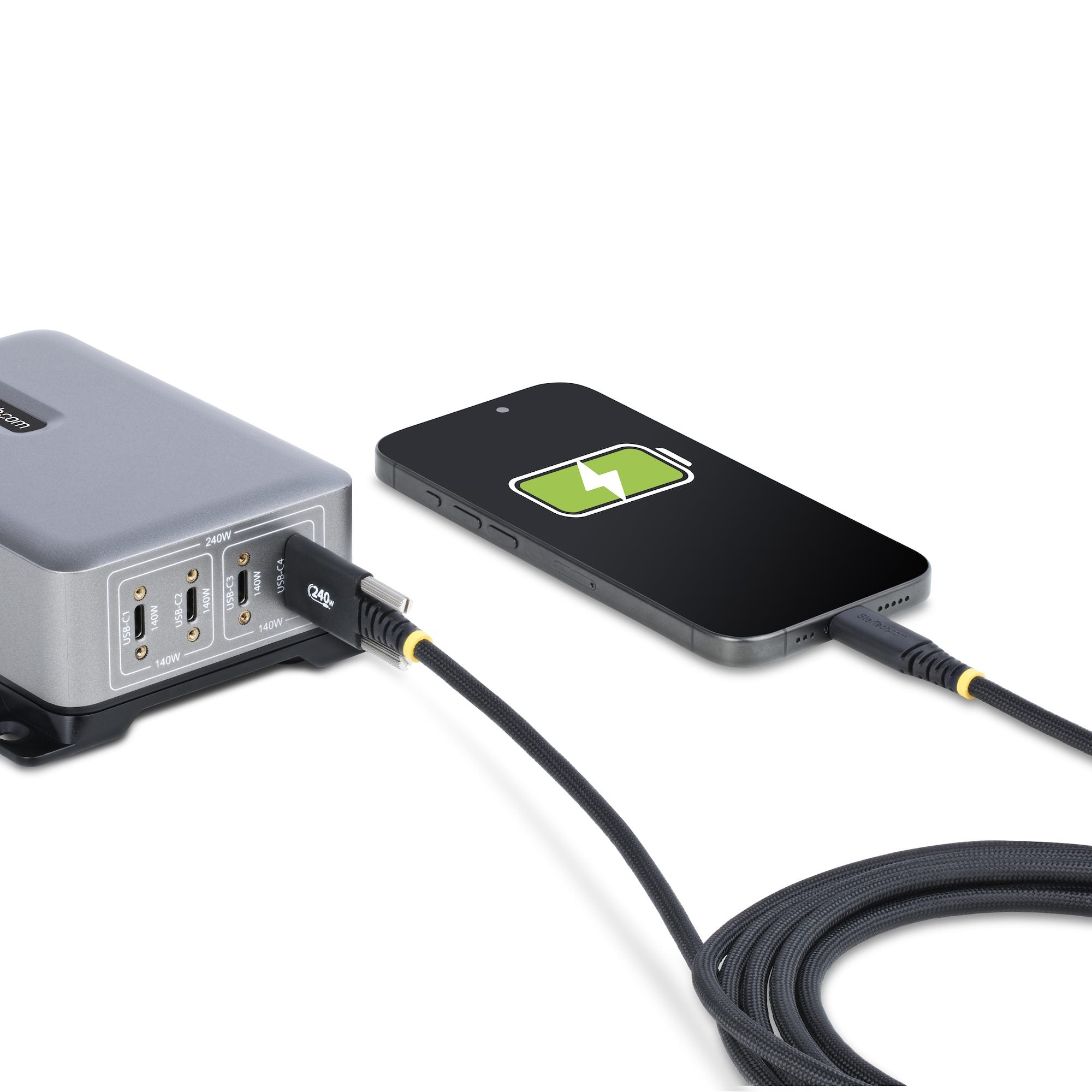 10ft 3m USB-C Charging Cable 240W