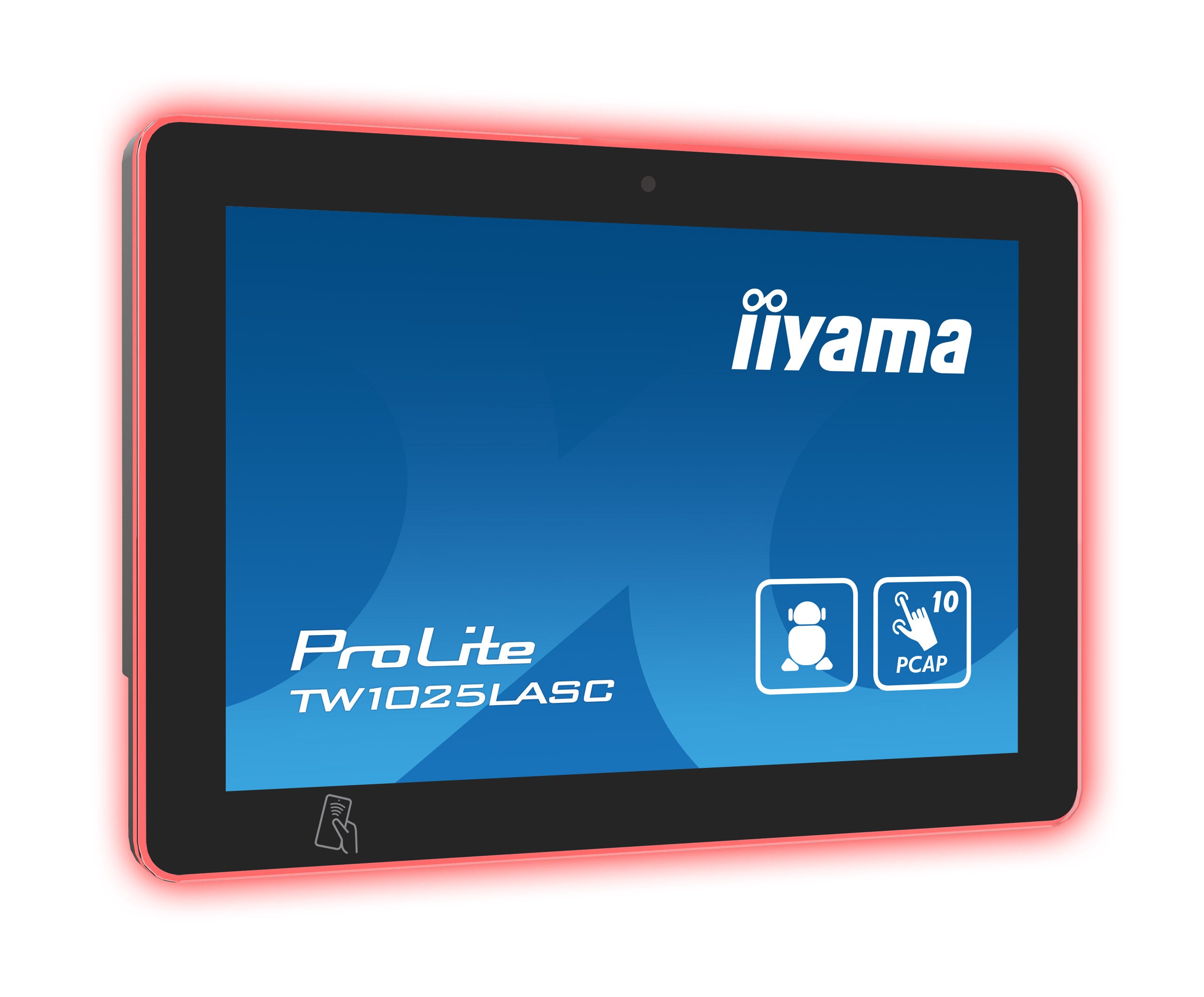 "iiyama TW1025LASC-B1PNR PC Panel LCD 10,1"" avec Android et PoE Écran Tactile Capacitif Projetté Sans Bord 10 Points 1280x1440"