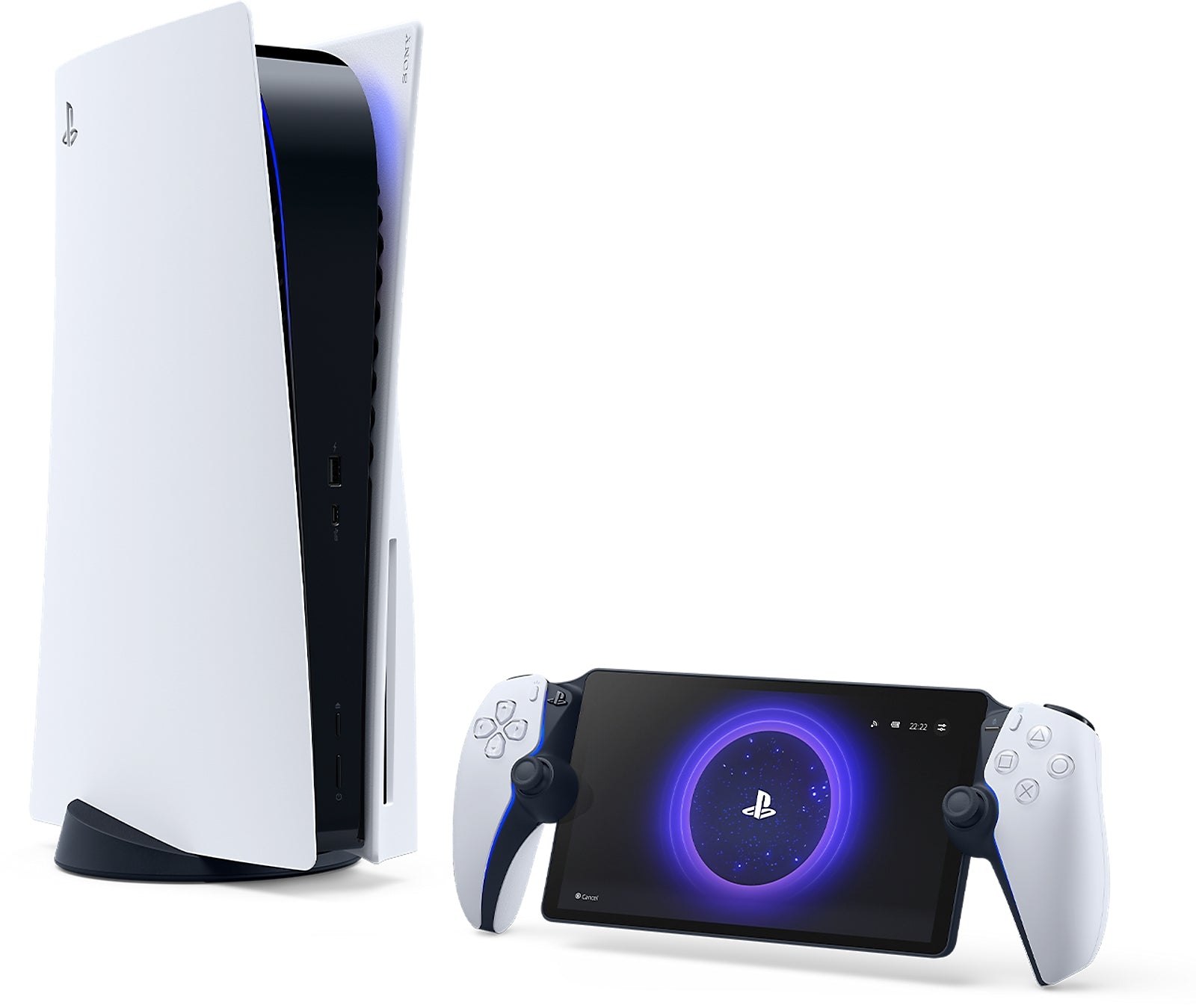 Playstation Portal - Lecteur à distance pour Playstation 5 (Écran 8'', Pas besoin de TV) Blanc