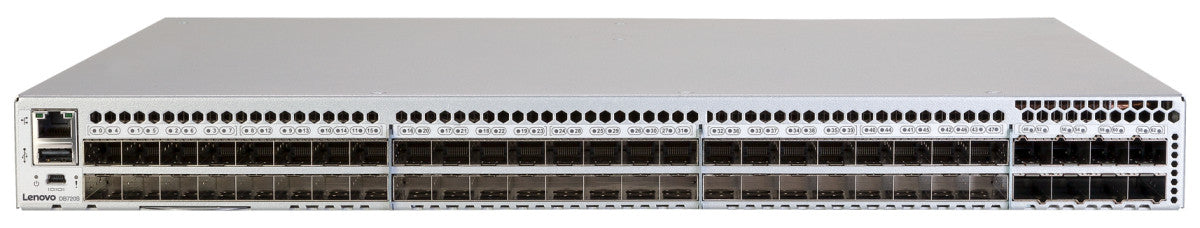 LENOVO ISG ThinkSystem DB720S 24 ports active with 32Go SWL SFP 2PS rail kit 3Yr FW