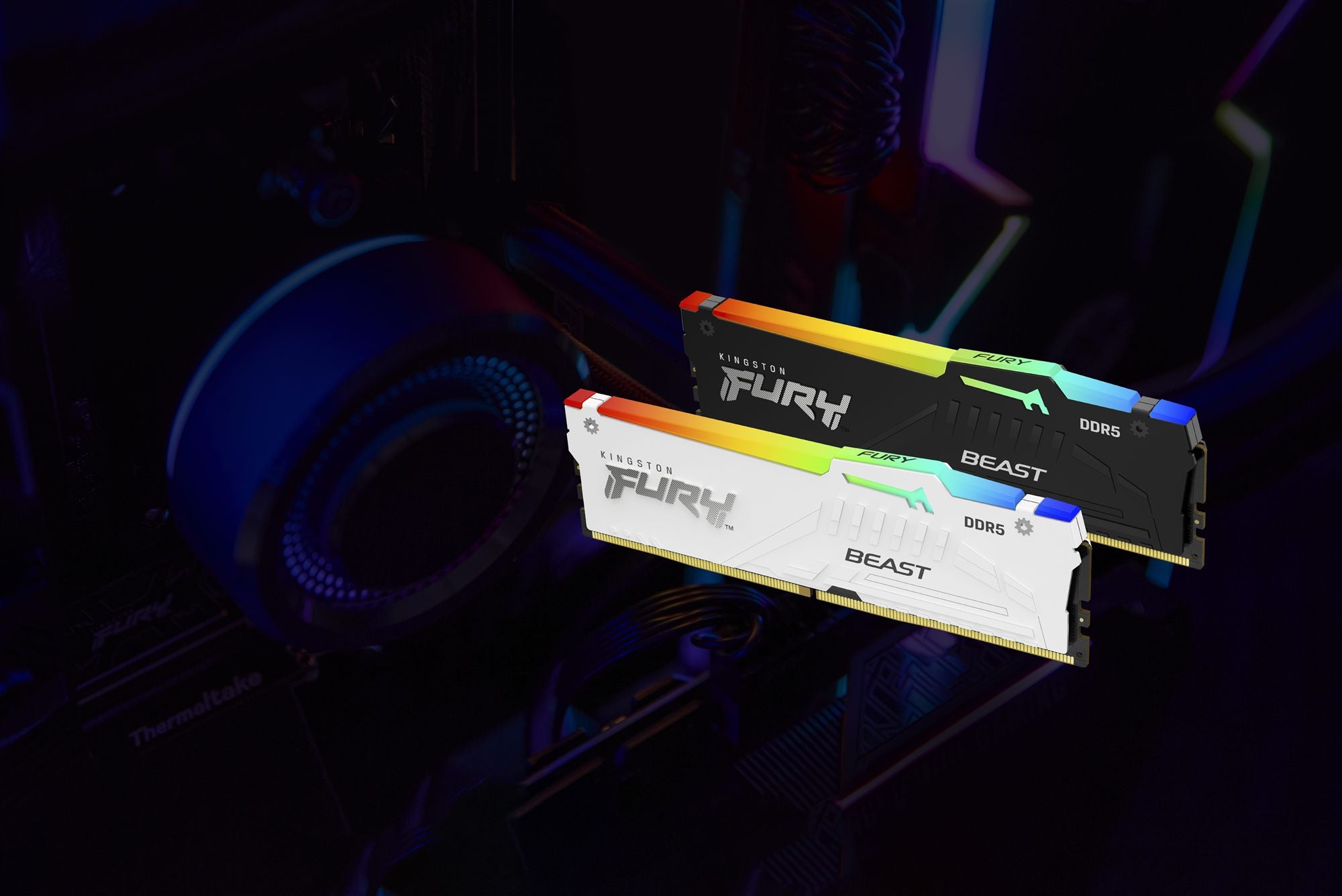 KINGSTON 32Go 5600MT/s DDR5 CL40 DIMM FURY Beast RGB
