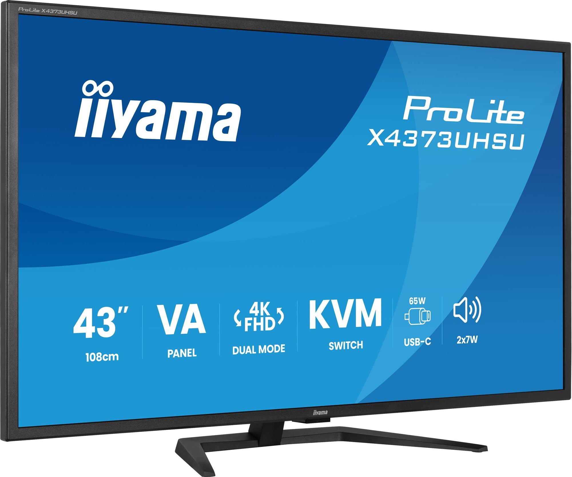 X4373UHSU-B2 43" UHD USB-C BLACK