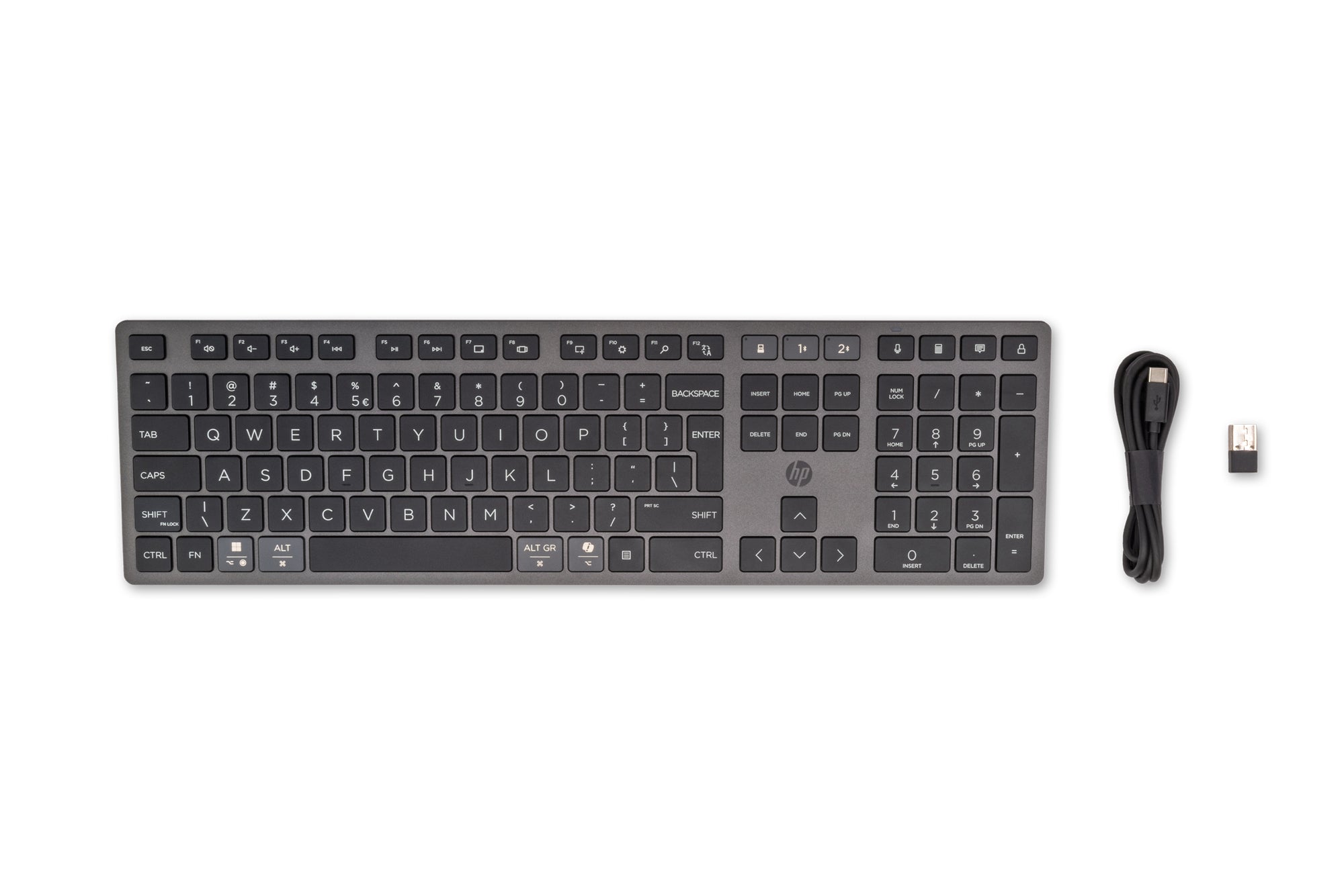 HP 720 Multi-Device Rchrgbl WL KBD