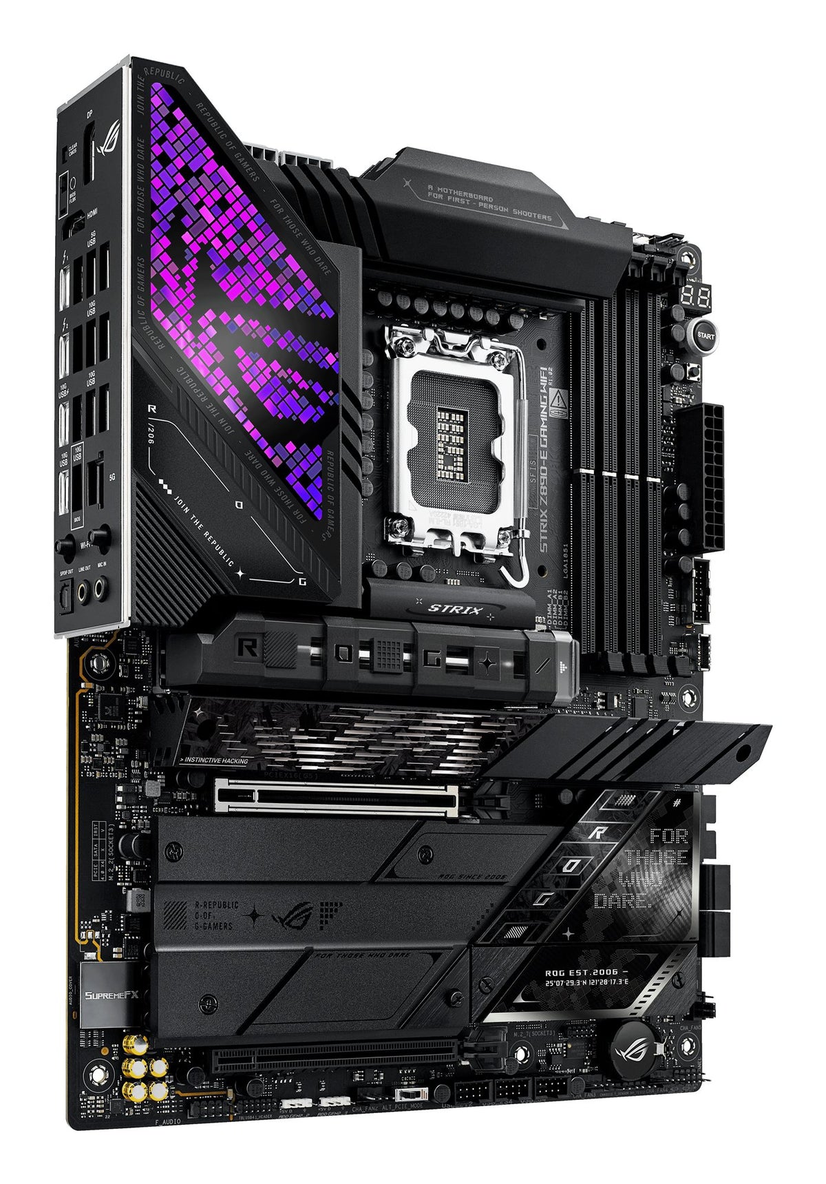 ASUS ROG STRIX Z890-E GAMING WIFI LGA1851 DDR5 ATX MB