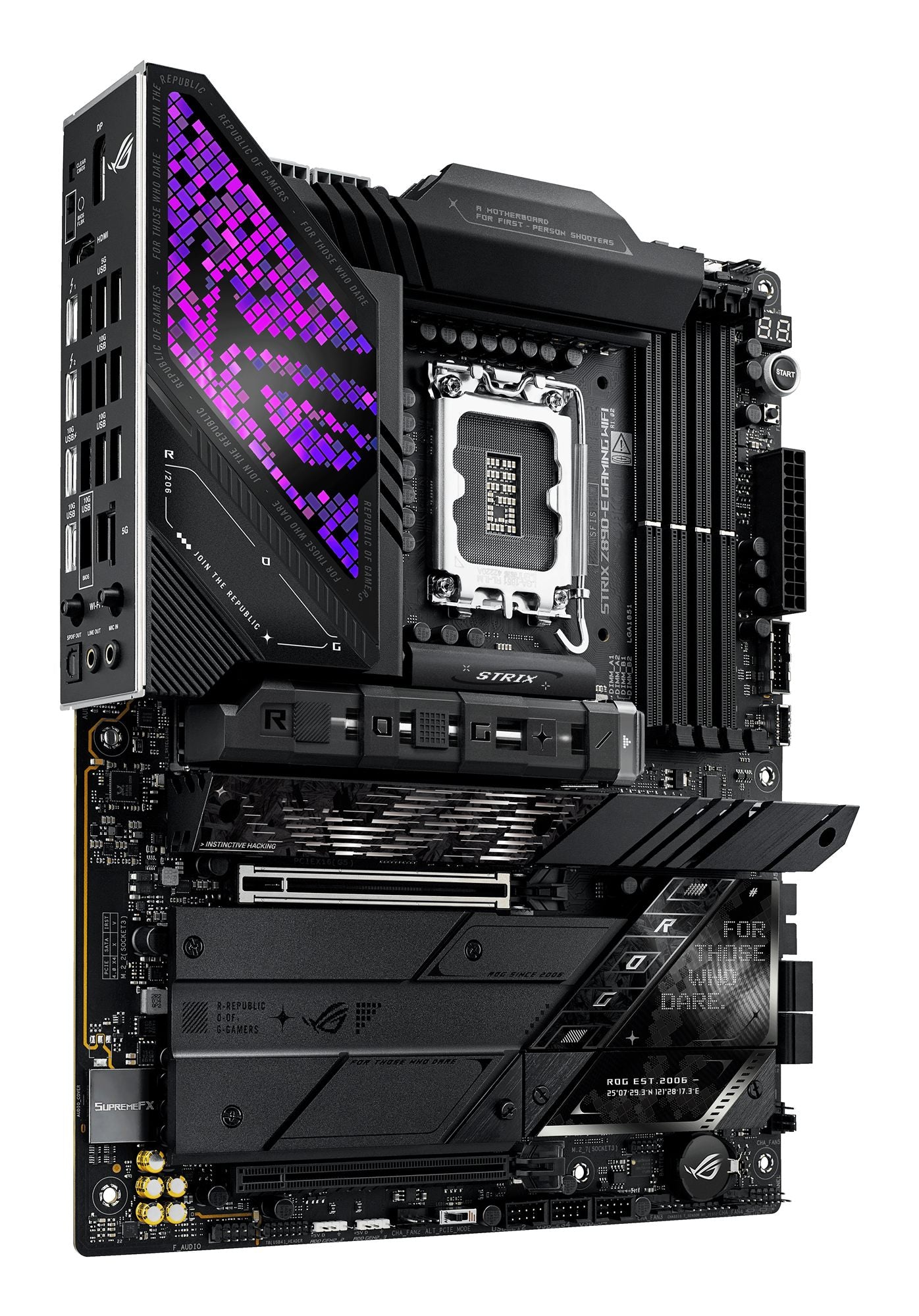 ASUS ROG STRIX Z890-E GAMING WIFI LGA1851 DDR5 ATX MB