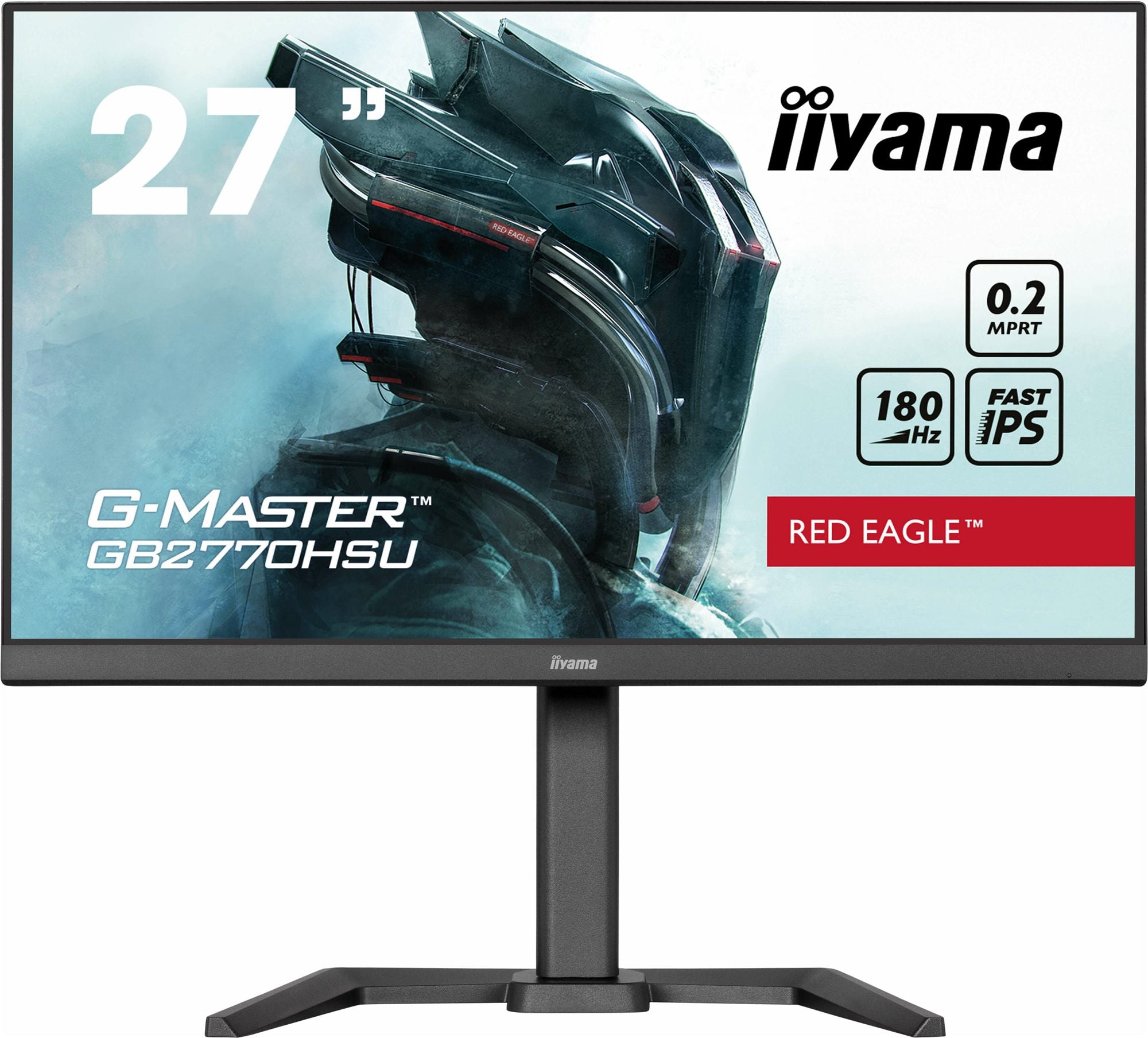 "iiyama G-MASTER GB2770HSU-B6 écran plat de PC 68,6 cm (27"") 1920 x 1080 pixels Full HD LCD Noir"