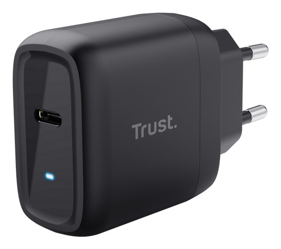 TRUST Alimentation universelle MAXO USB-C 45 watts GAN Apple PC 1 port + câble noir