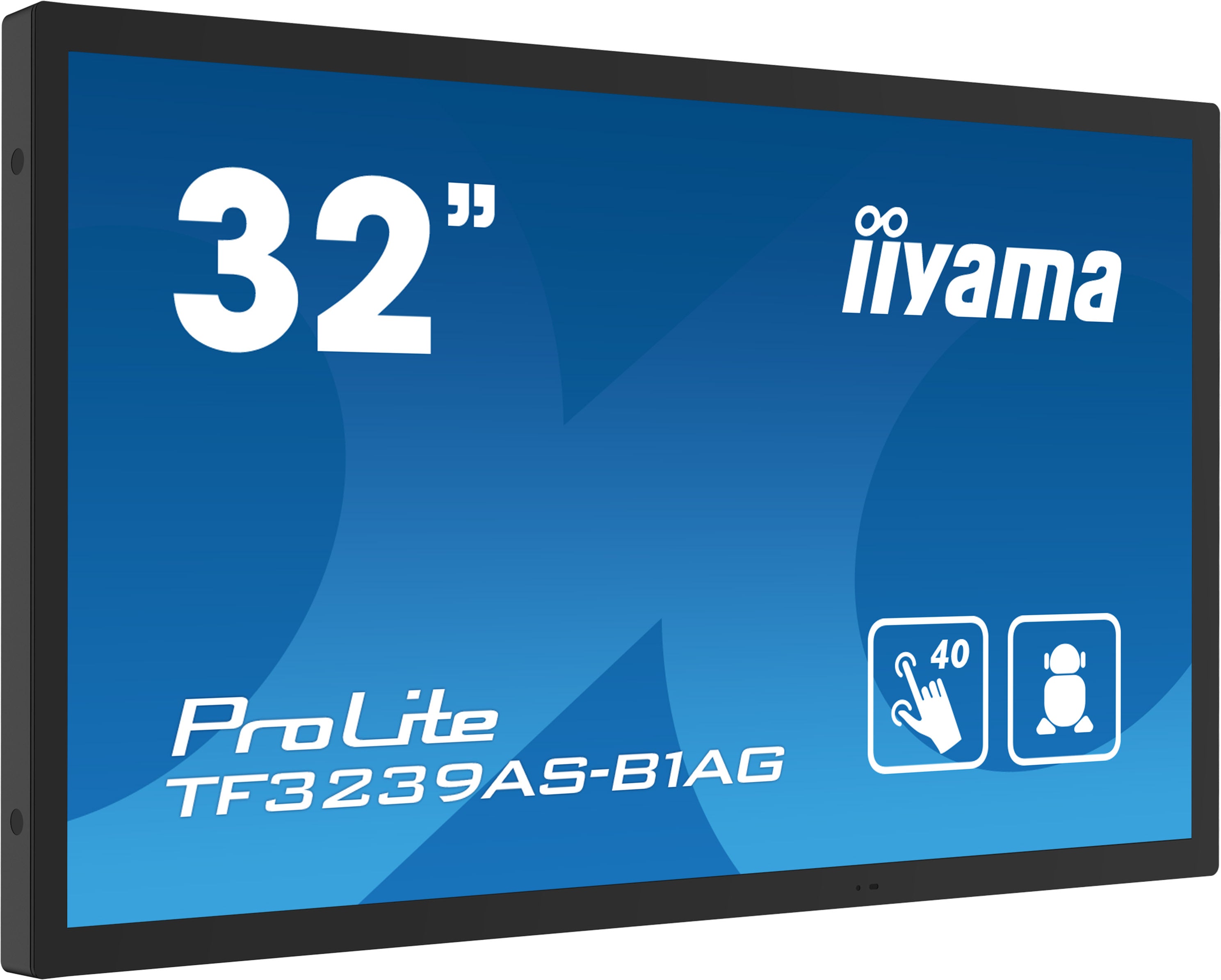 32" Bonded PCAP Anti-glare Bezel Free 40