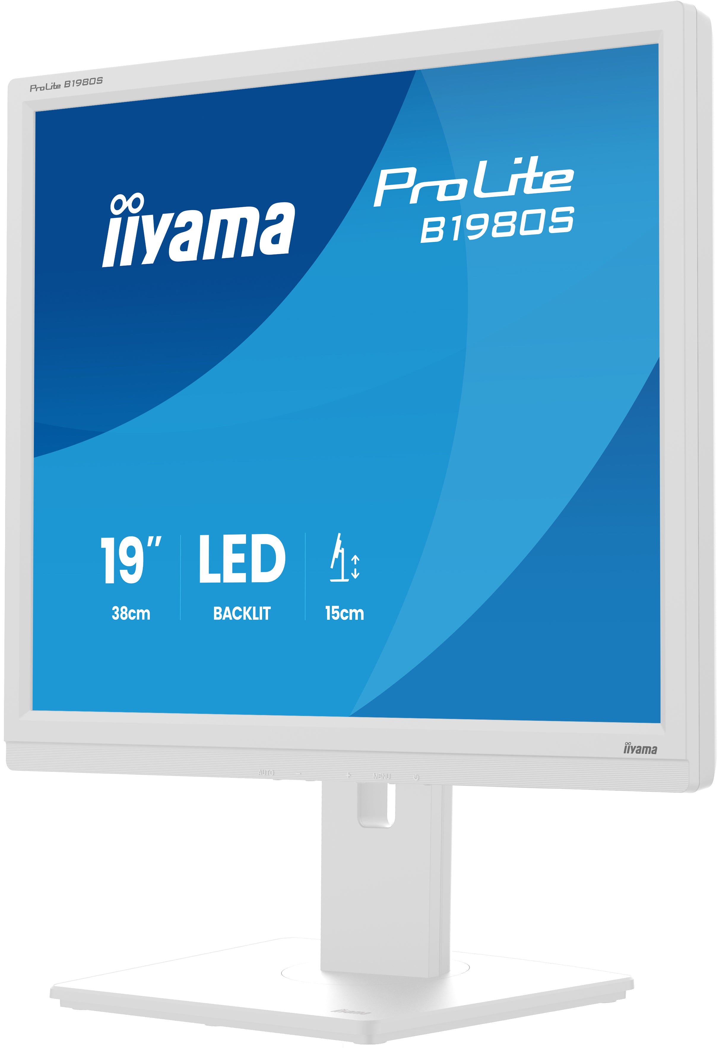 B1980S-W1 19" WHITE TN-1280x1024 13cm He
