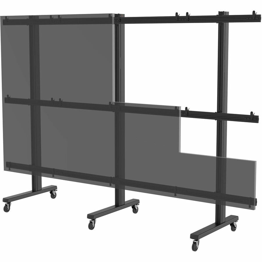 Peerless 8x8 Universal Mobile Trolley for latching dvLED displays up to 610mm wide
