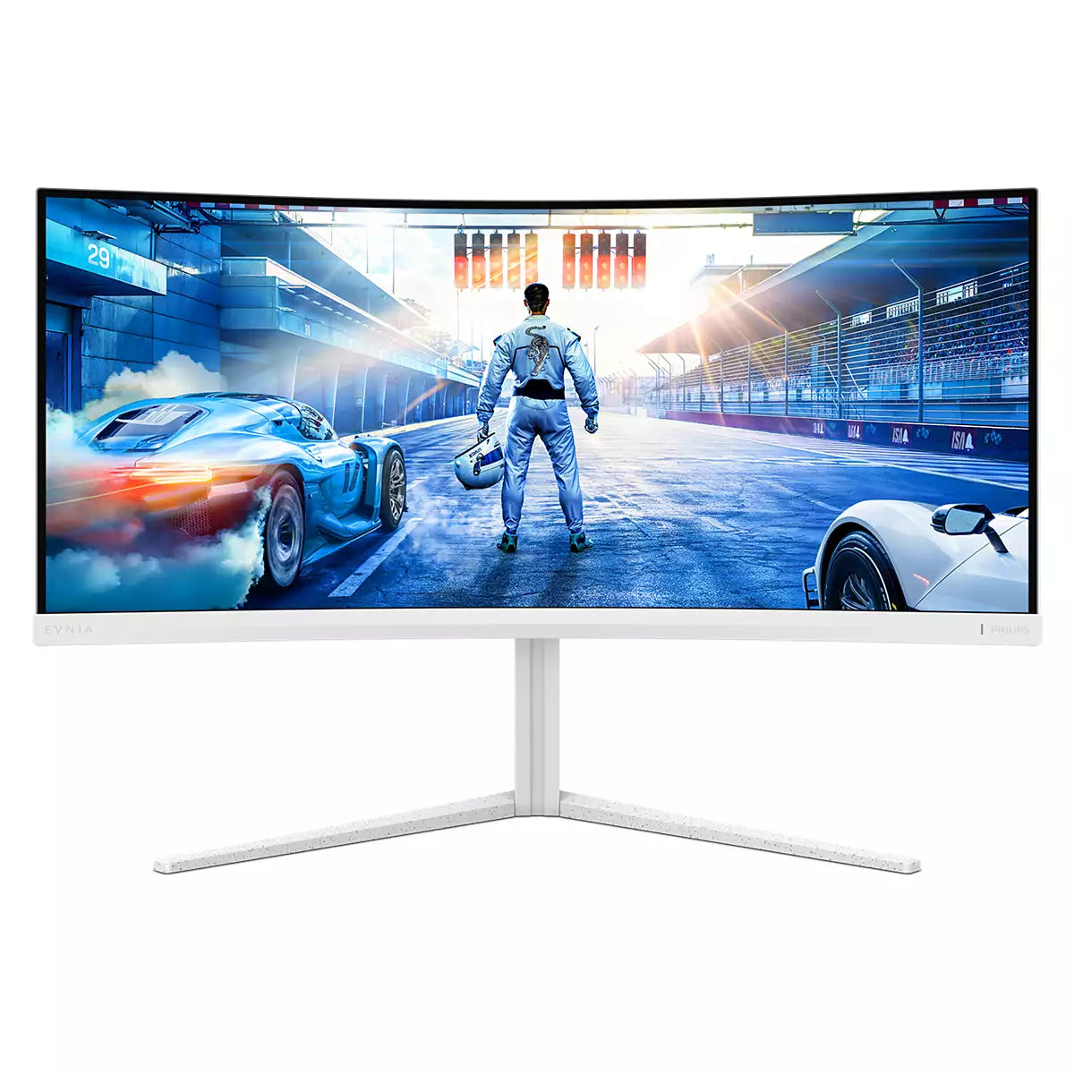 PHILIPS Evnia 5000 34M2C5501A - Ecran Gaming -  incurvé - 34" - 3440 x 1400 WQHD @ 180 Hz - 0.5 ms - VA - 300cd/m² - HDR400 - 2xHDMI