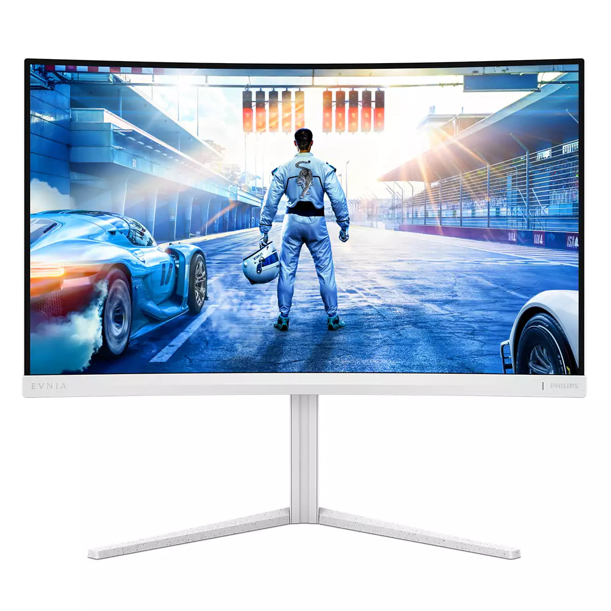 PHILIPS 27M2C5501/00 27p Curved Gaming Monitor 2560x1440 180Hz 1ms 2xHDMI DP white