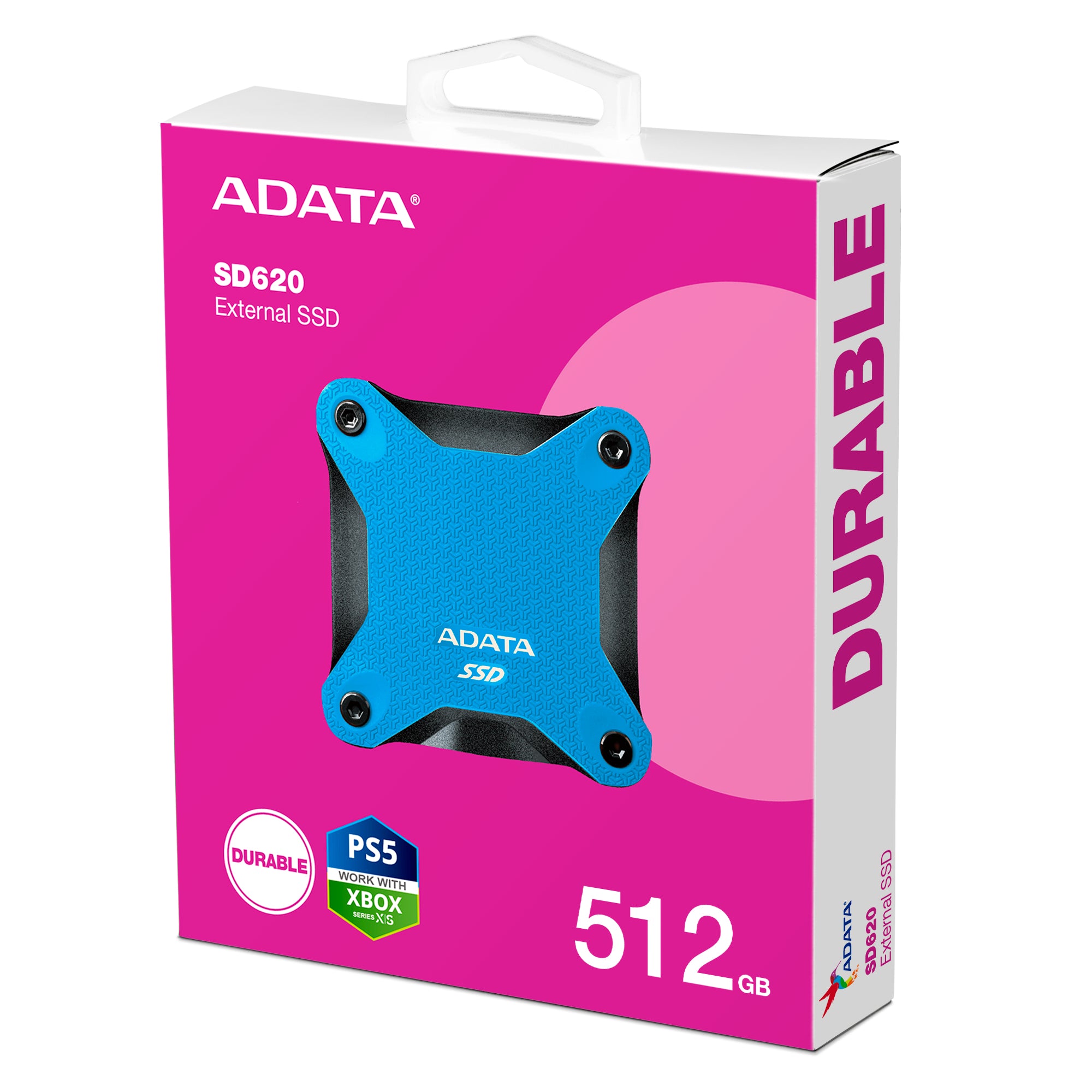 ADATA SD620 512 Go Micro-USB B 3.2 Gen 2 (3.1 Gen 2) Bleu