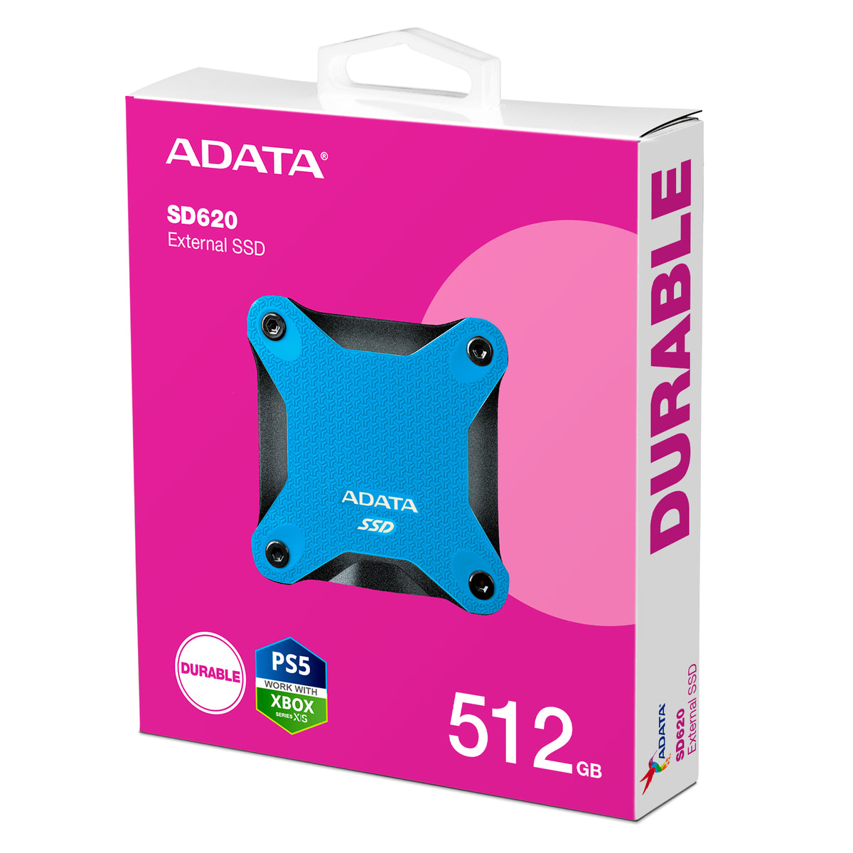 ADATA SD620 512 Go Micro-USB B 3.2 Gen 2 (3.1 Gen 2) Bleu
