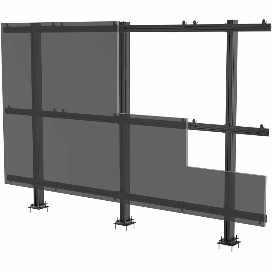 Peerless 2x2 Universal bolt down for latching dvLED displays up to 1220mm wide