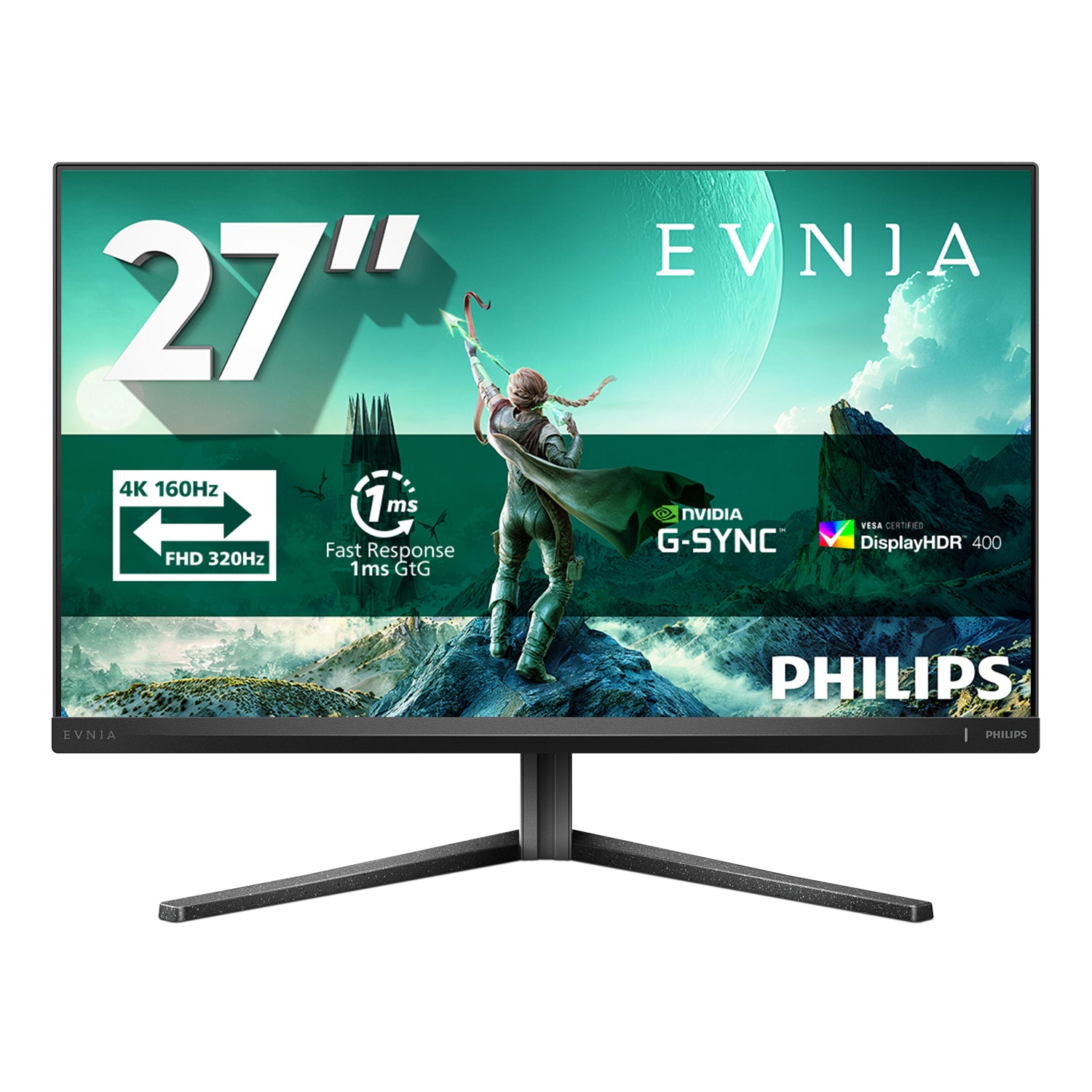PHILIPS 27M2N3800A/00 27p 2560x1440 0.5ms 2xHDMI DP USB