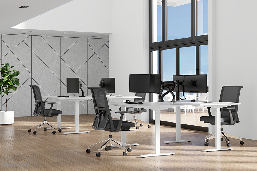 NEOMOUNTS DS75S-950BL2 Support dÃ©cran Ã  fixer 17-32p - ressort Ã  gaz - Topfix - arrÃªt 180