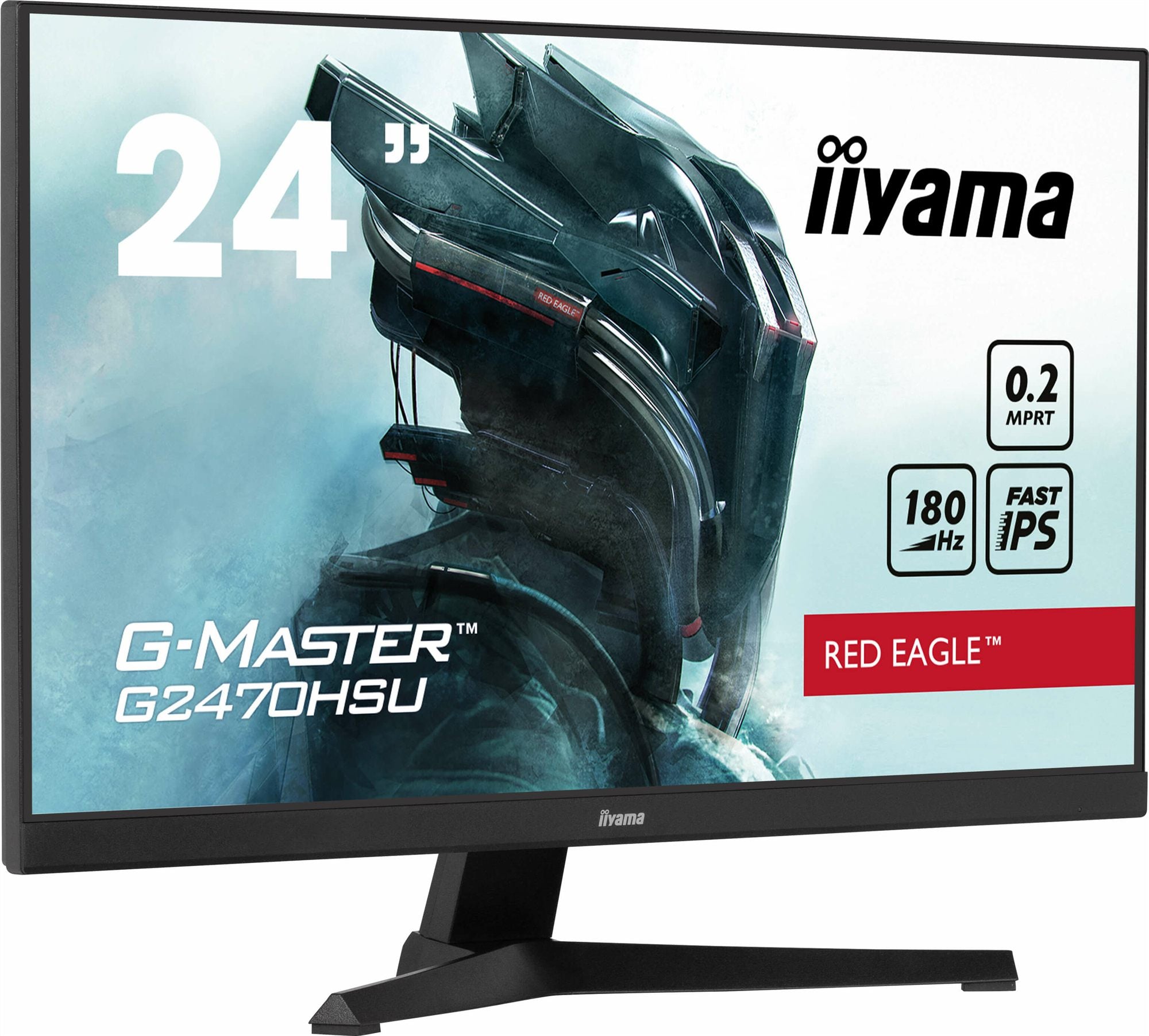 "iiyama G-MASTER G2470HSU-B6 écran plat de PC 60,5 cm (23.8"") 1920 x 1080 pixels Full HD LCD Noir"