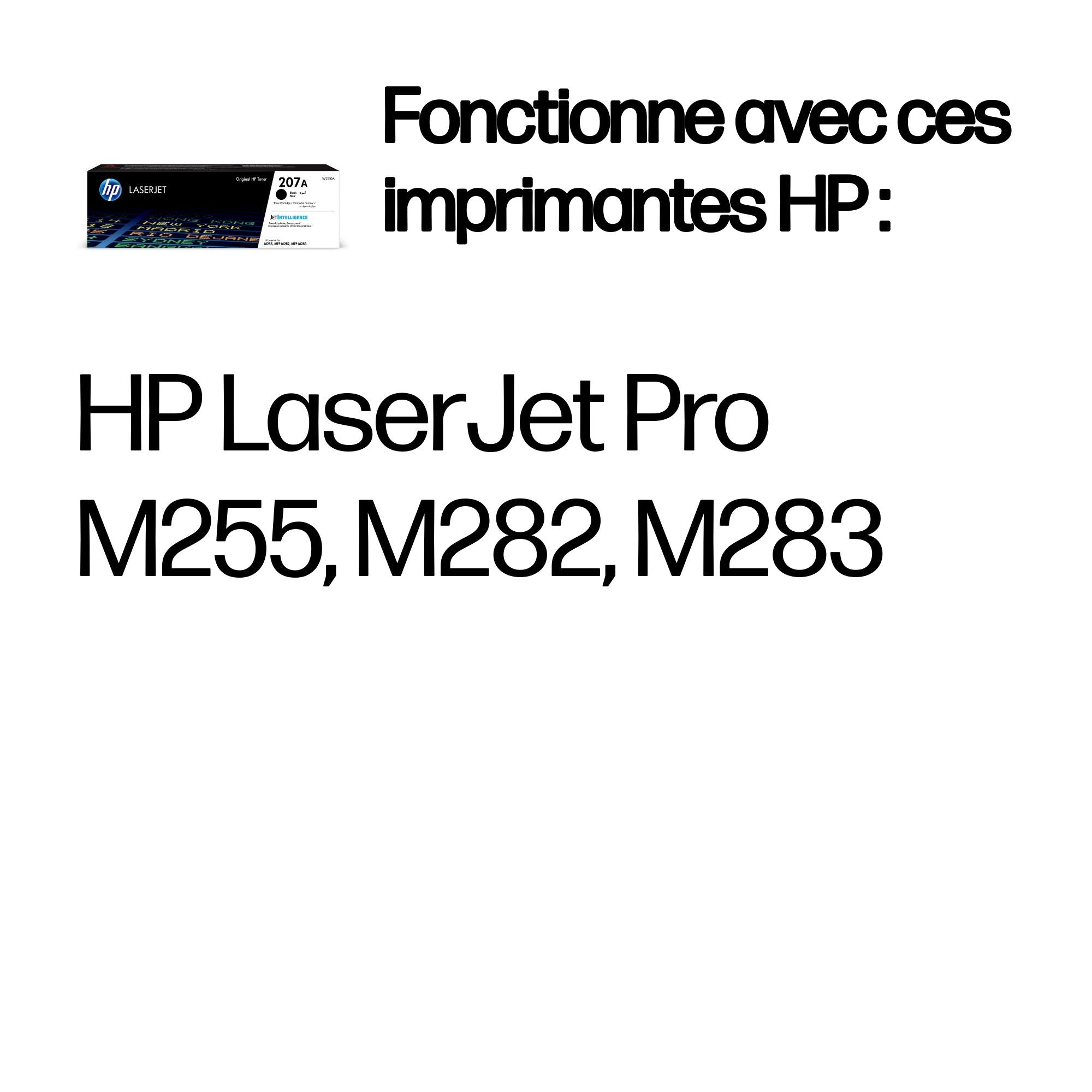 HP 207A Black LaserJet Toner Cartridge