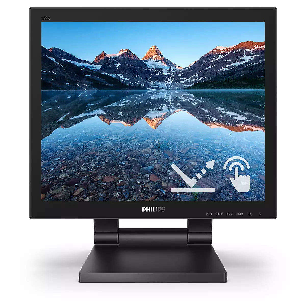 PHILIPS 172B9TL/00 B-Line 43.2cm 17p LCD monitor with SmoothTouch HDMI USB Audio