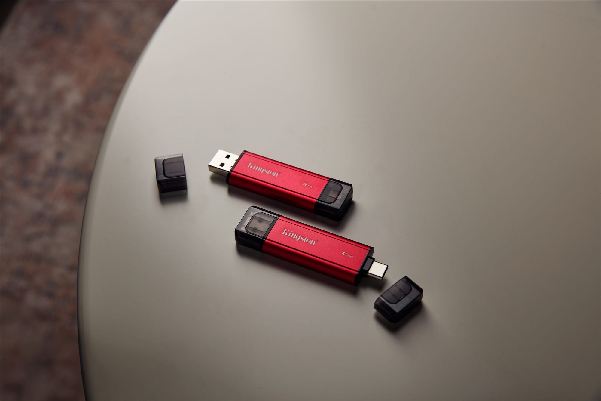 KINGSTON 2To Dual USB-A/C Portable SSD Up to 1050Mo/s USB 3.2 Gen 2