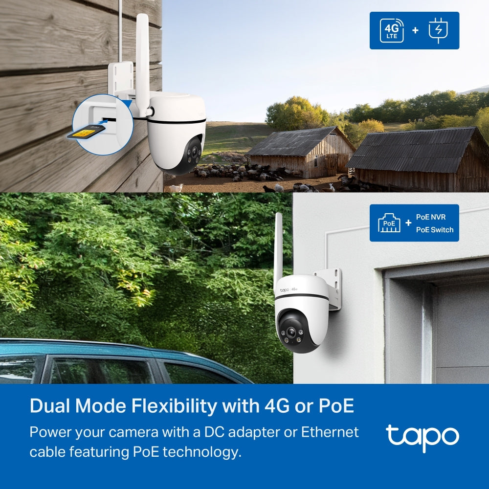 TP-LINK Tapo C501GW Outdoor Pan/Tilt 4G LTE Camera 1920x1080