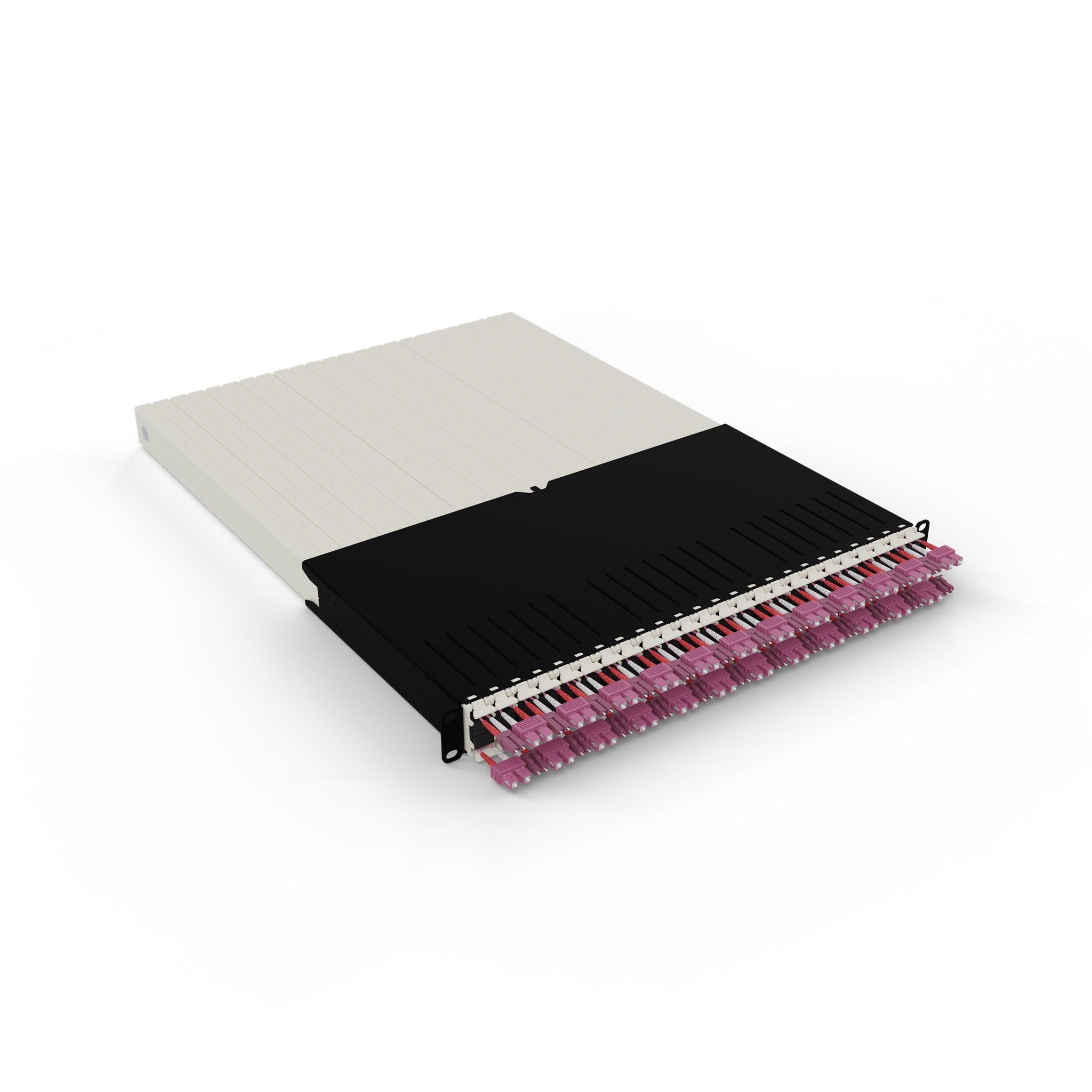 PATCHBOX ONE 24x JARRETIERE OM4 LC-SC 1,8 m 30U