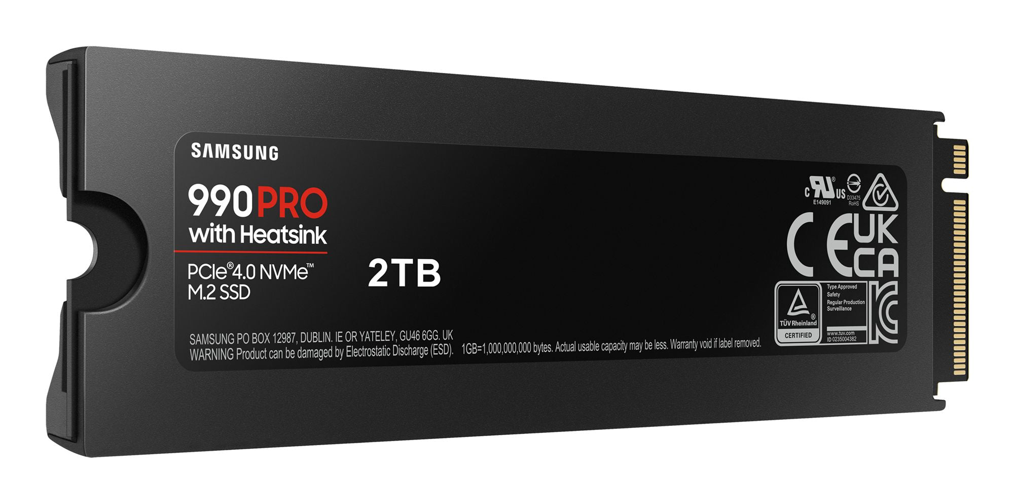 Samsung 990 PRO 2 To M.2 PCI Express 4.0 NVMe V-NAND MLC