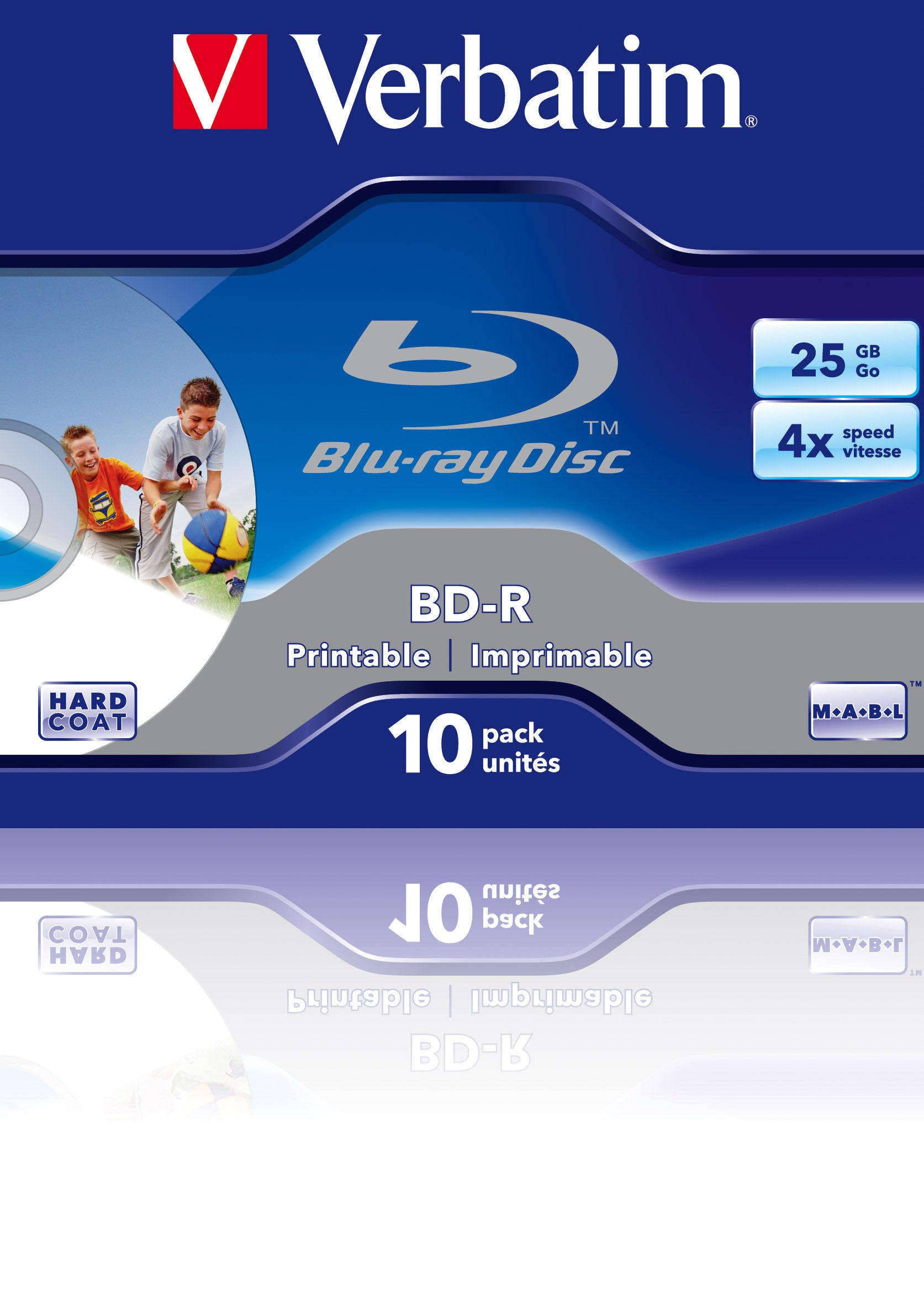 BD-R/4x25GB Single Layer JC PK10