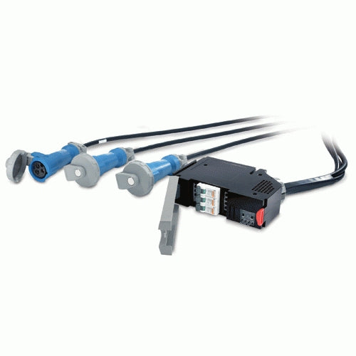 APC IT Power Distribution Module Automatic circuit breaker plug-in module AC 400V 3-phase output connectors 3