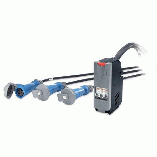 APC IT Power Distribution Module Automatic circuit breaker plug-in module AC 400V 3-phase output connectors 3