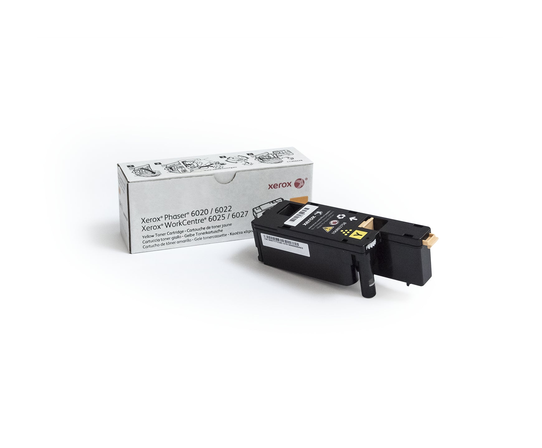 Toner Yellow Std Cap 6020/6022/6025/6027