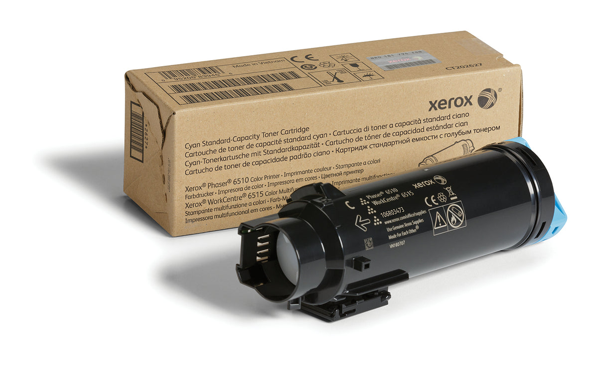 XEROX Toner Cyan Std 1.000 pages pour Phaser 6510 Workcentre 6515