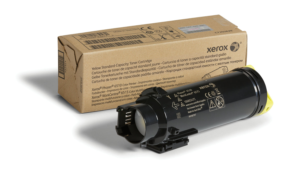 XEROX Toner Jaune Std 1.000 pages pour Phaser 6510 Workcentre 6515