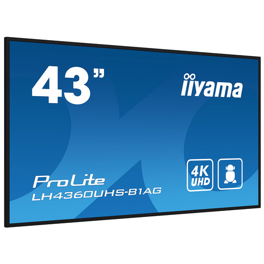 IIYAMA - Afficheur professionnele 43  -LH4360UHS-B1AG