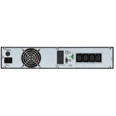 APC Easy UPS On-Line UPS Rack AC 220/230/240V 1800Watt 2000VA 1-phase lead acid USB serial oc 4 PFC 2U Europe BK RAL 7010